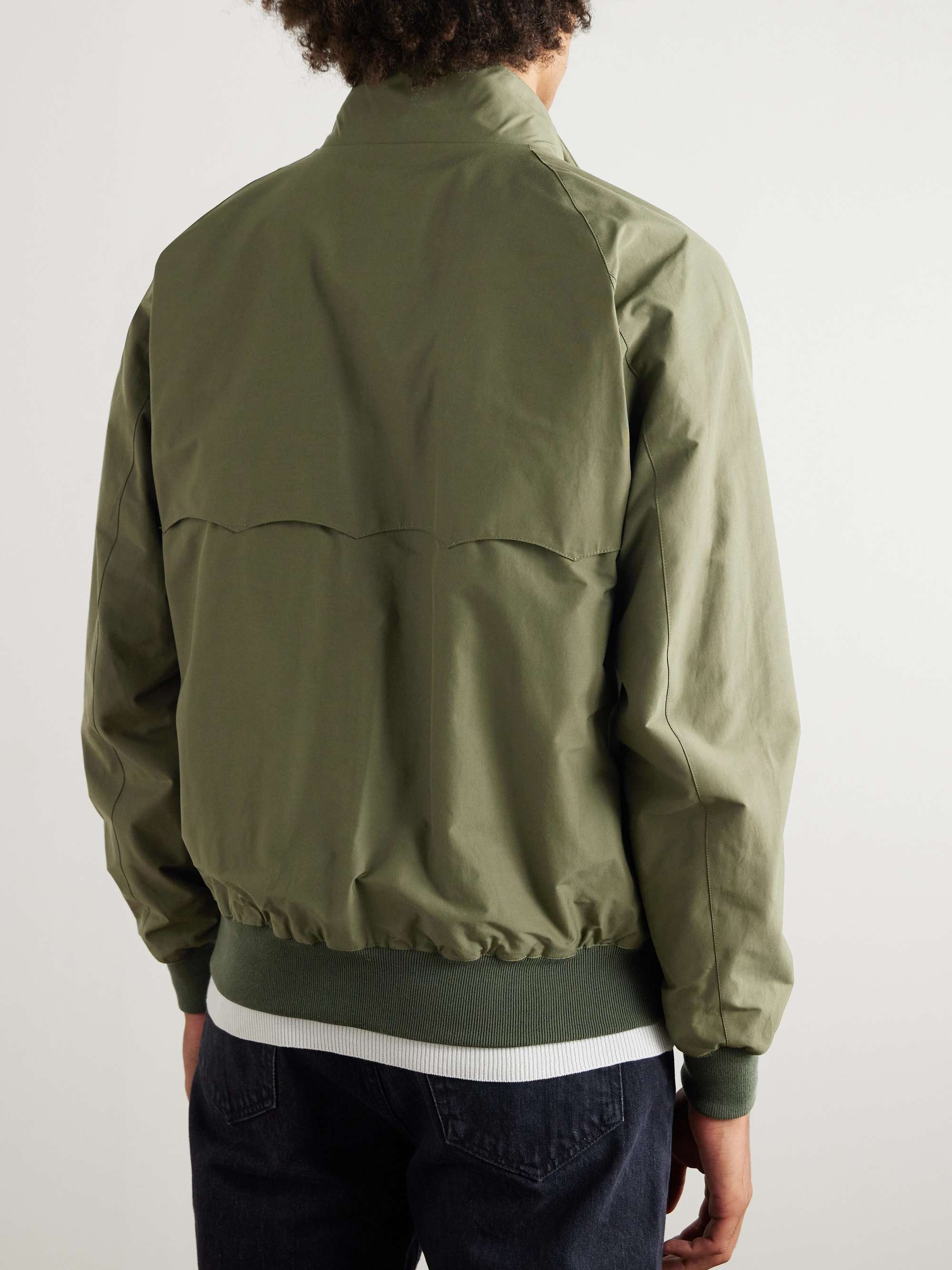 BARACUTA G9 Harrington-Jacke aus einer Baumwollmischung