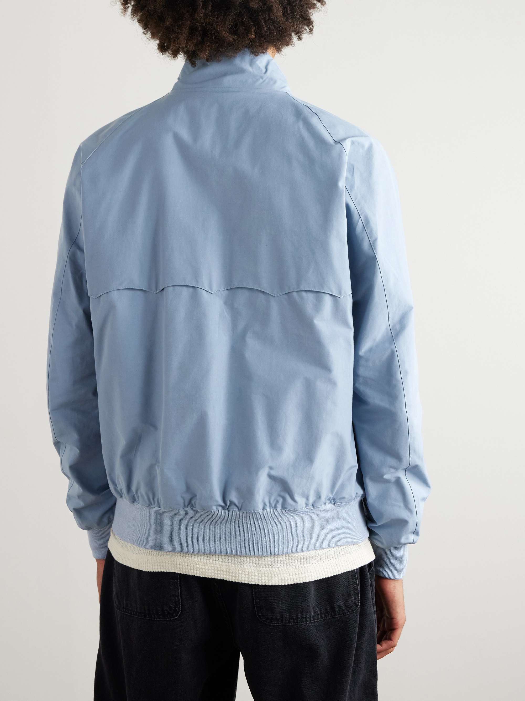 BARACUTA G9 Harrington-Jacke aus einer Baumwollmischung