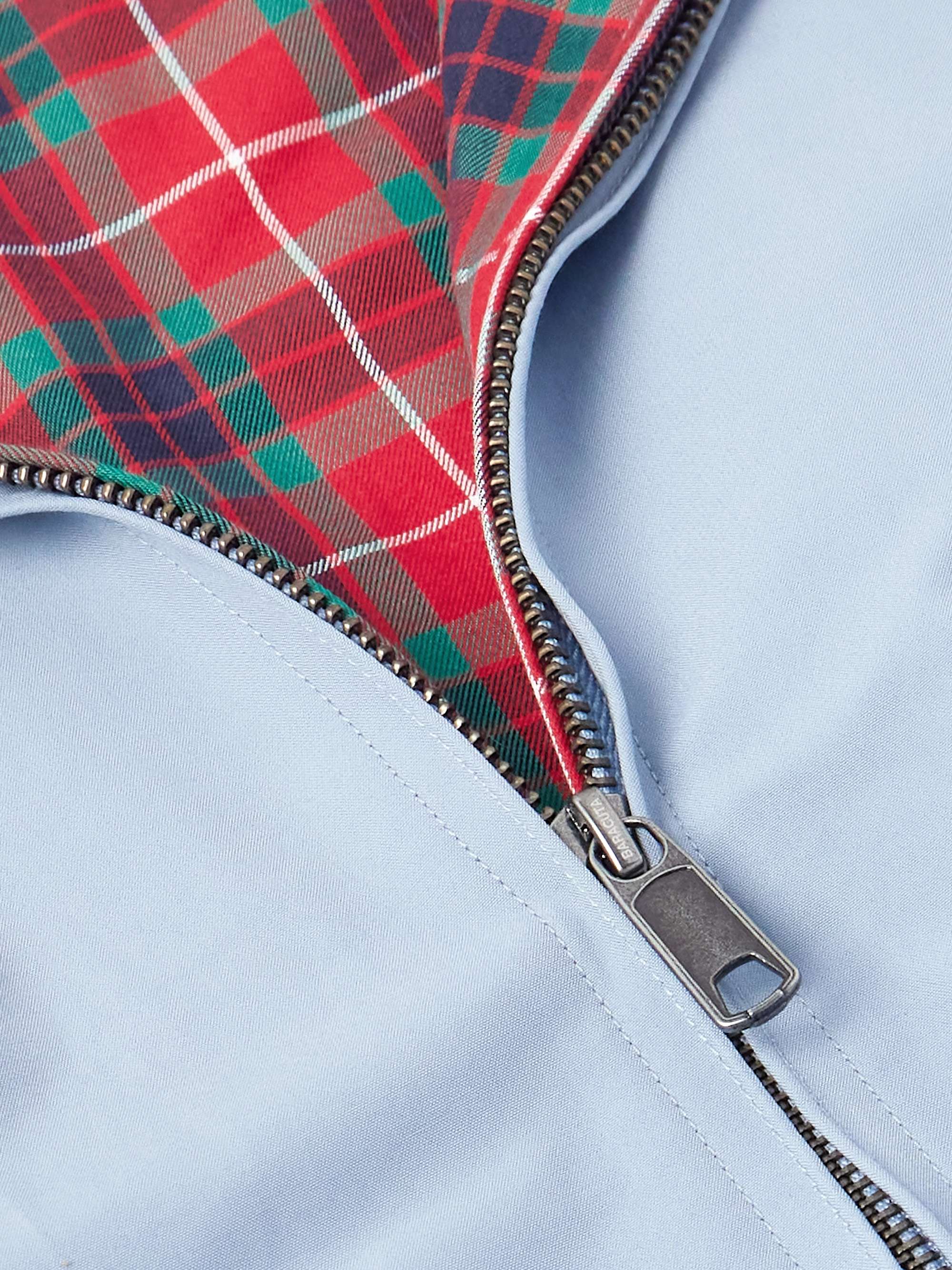 BARACUTA G9 Harrington-Jacke aus einer Baumwollmischung