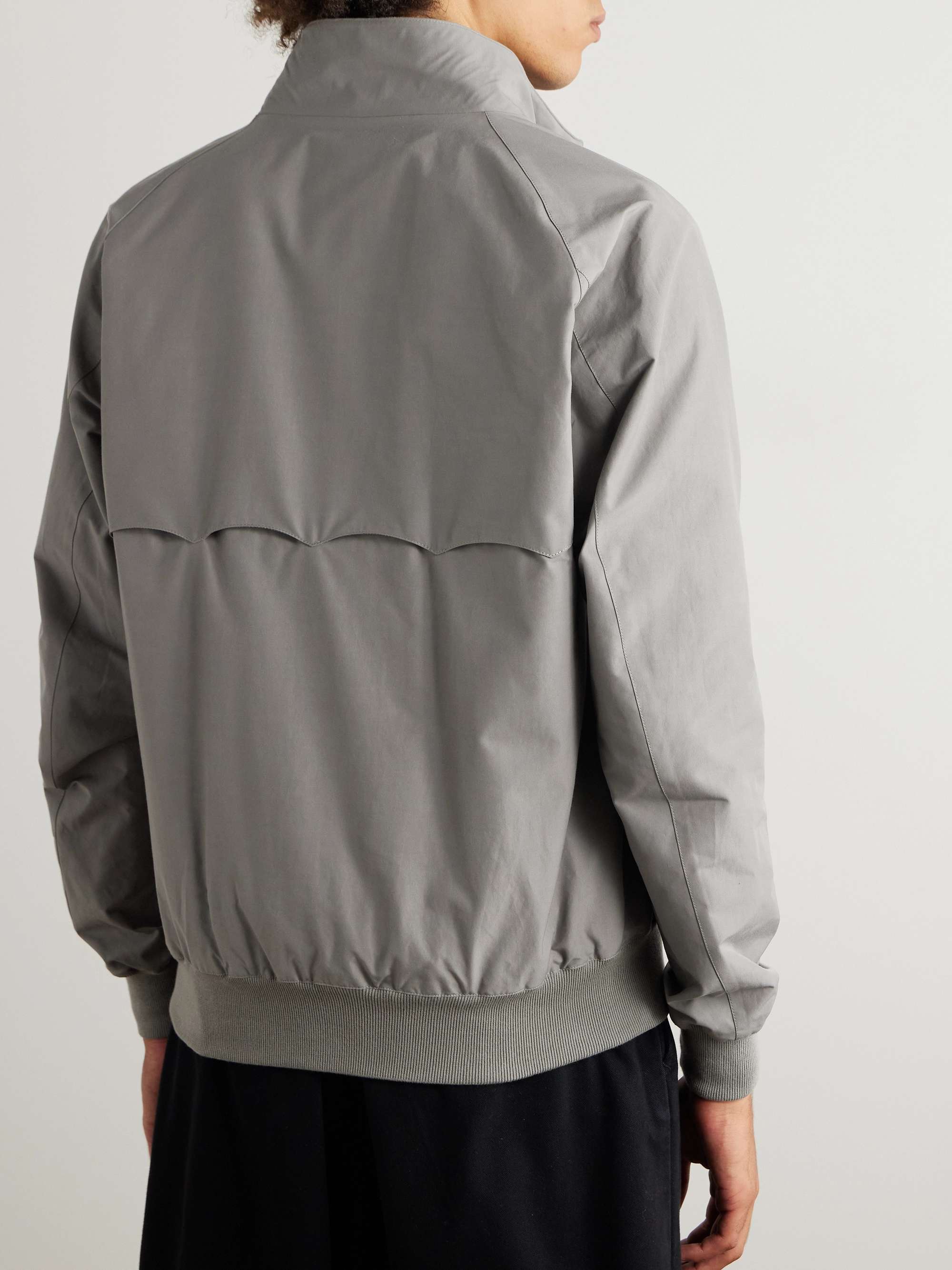 BARACUTA G9 Harrington-Jacke aus einer Baumwollmischung