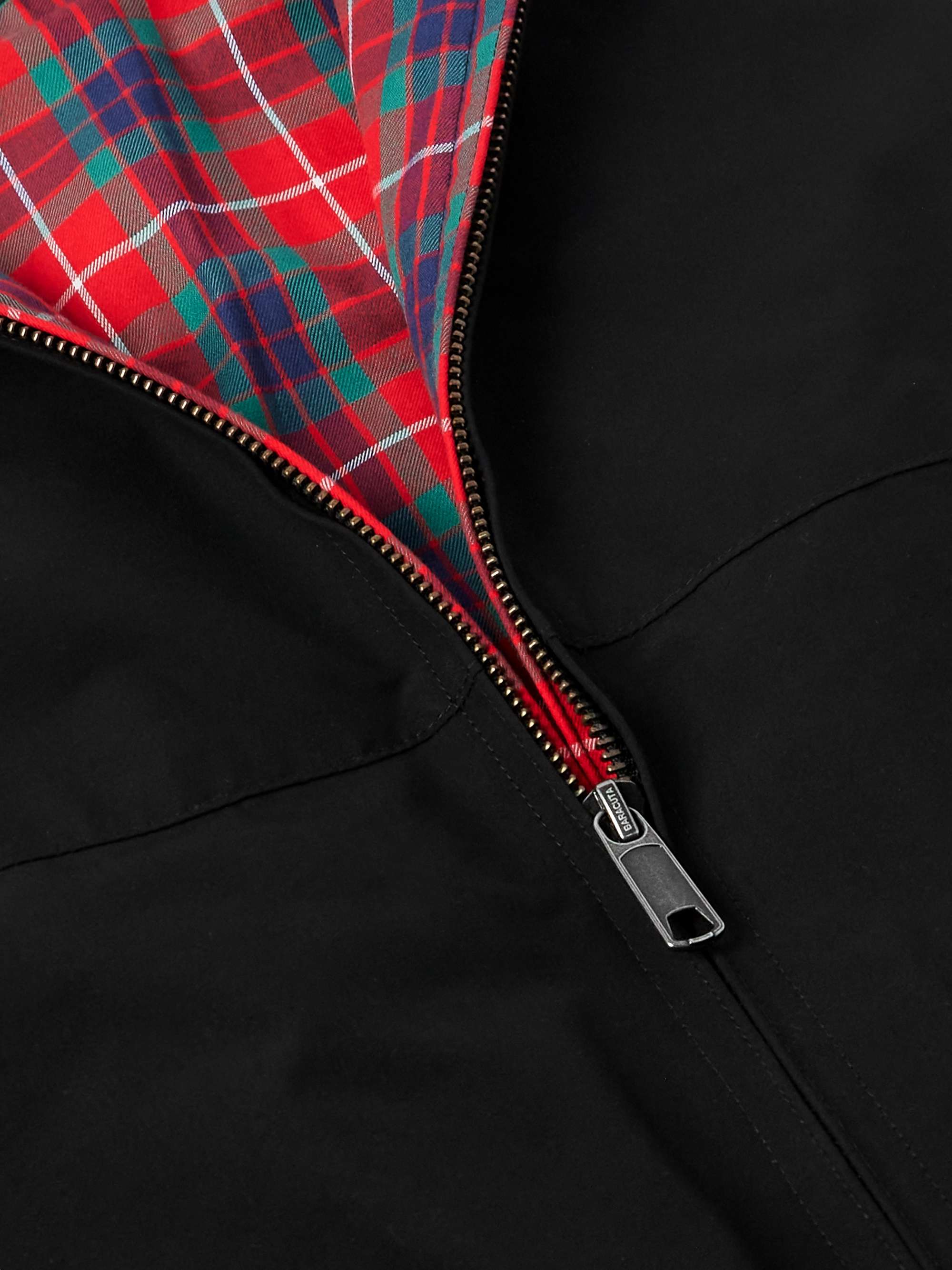 BARACUTA + Neighborhood G9 Logo-Embroidered Shell Harrington