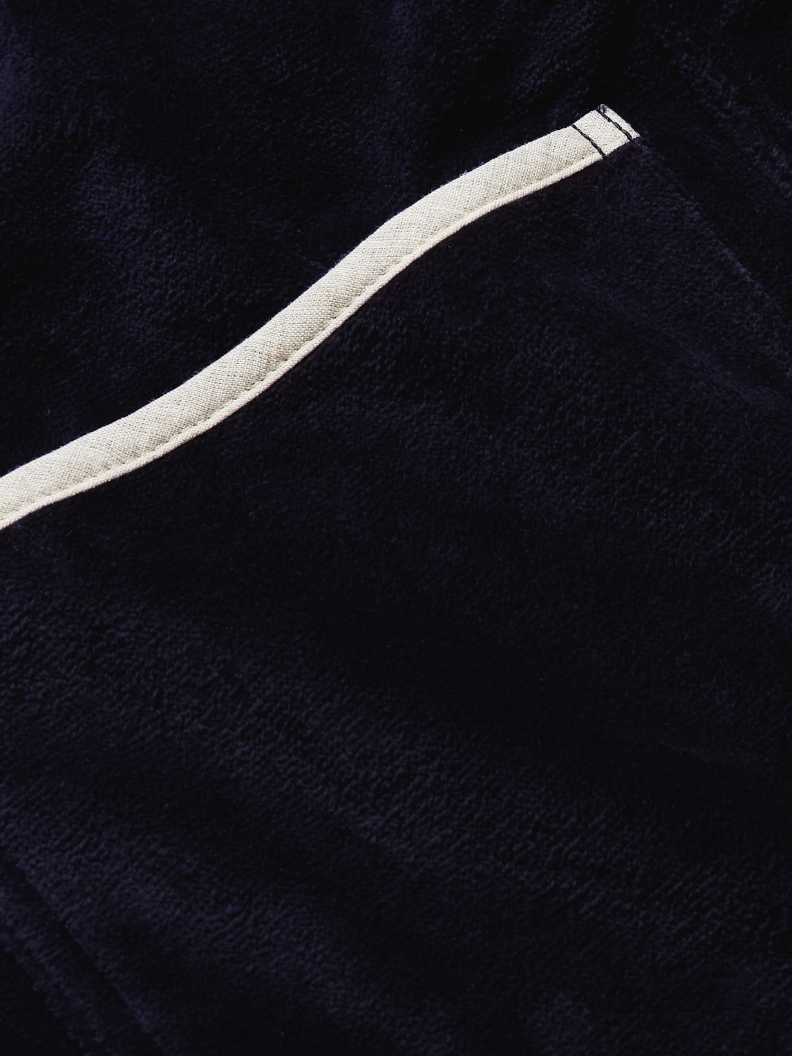  Brunello Cucinelli - Cotton-terry Bathrobe - Men - Blue - S 