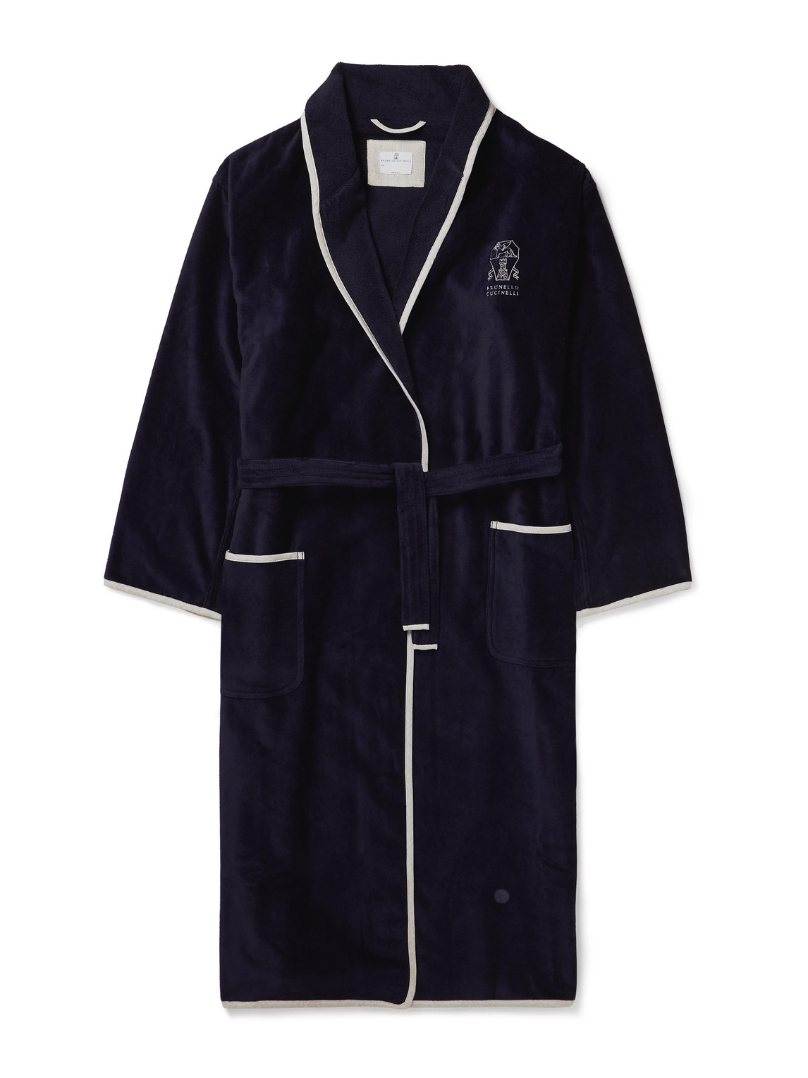 Cotton-Terry Bathrobe