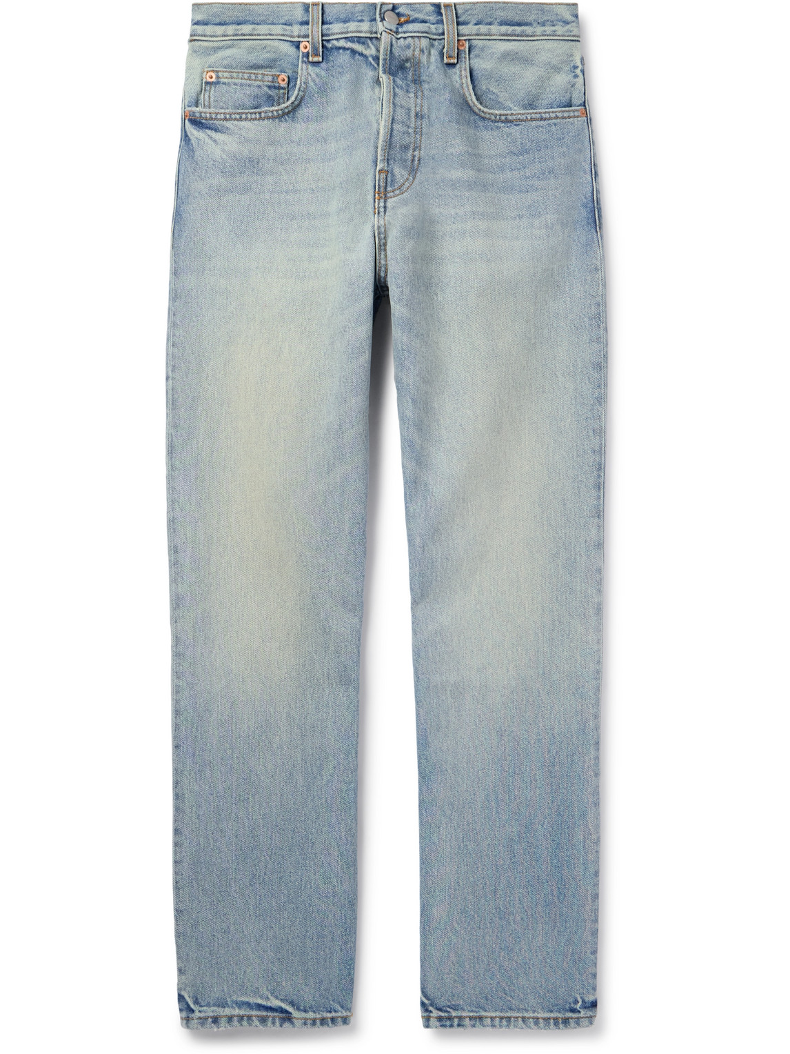 Cherry Los Angeles Straight-leg Jeans In Blue
