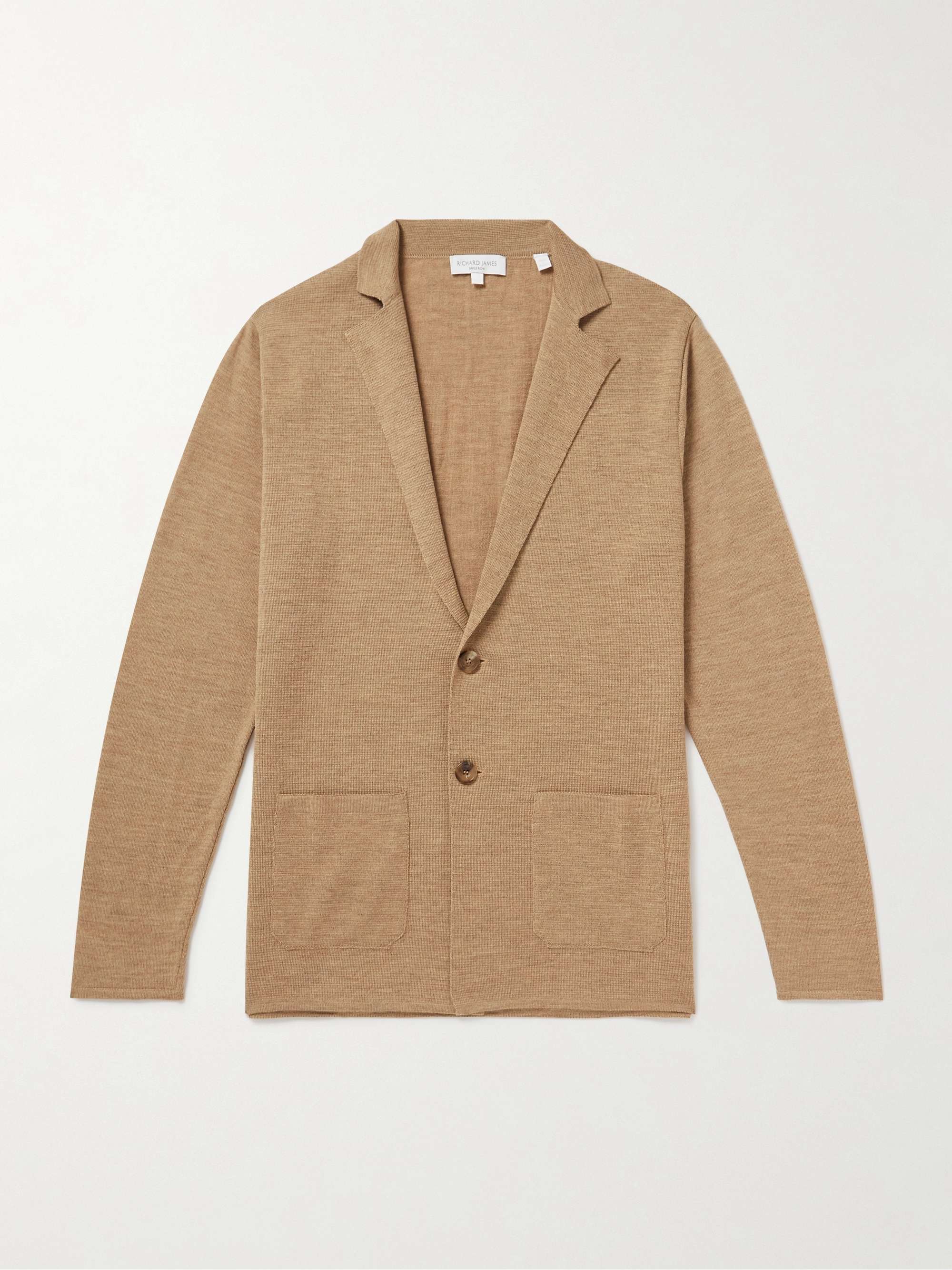 RICHARD JAMES Merino Wool Cardigan for Men MR PORTER