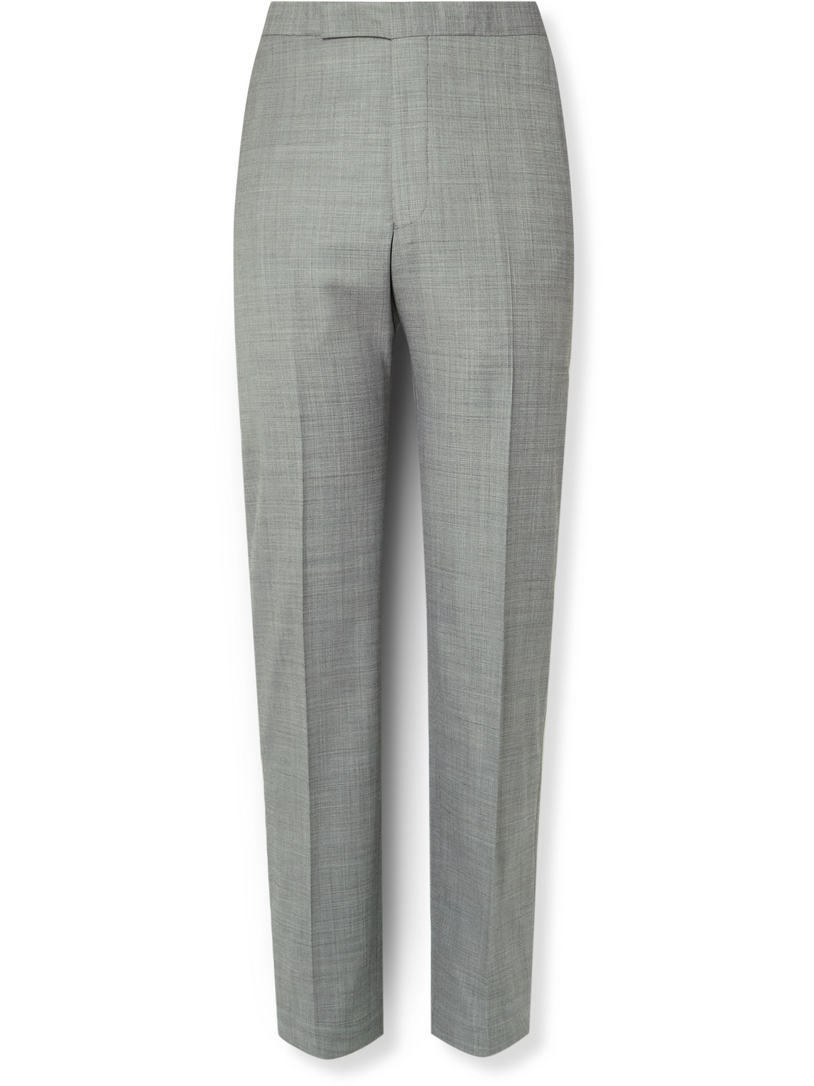 Richard James Straight-leg Wool Suit Trousers In Gray