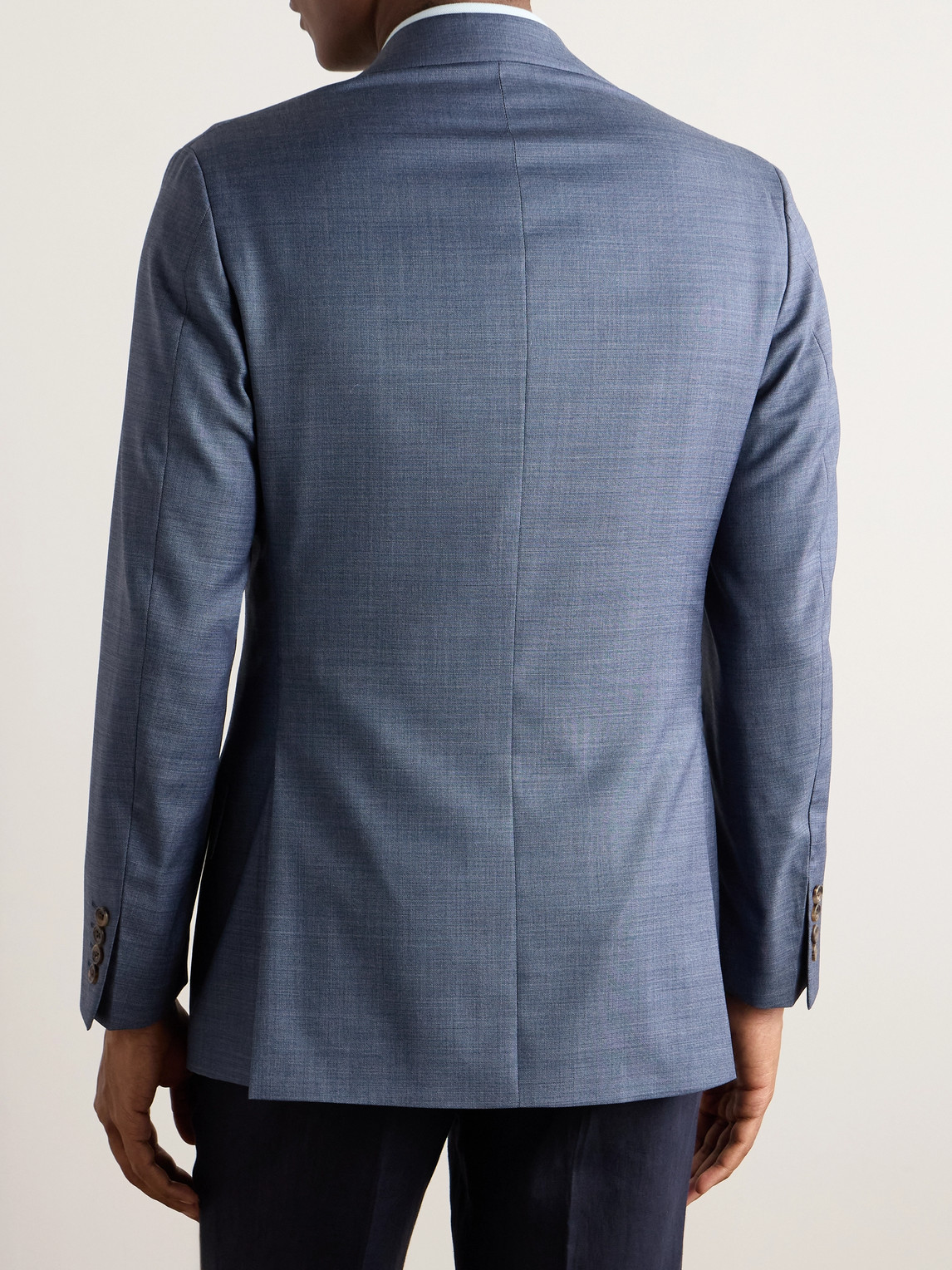 Shop Richard James Hyde Wool Blazer In Blue