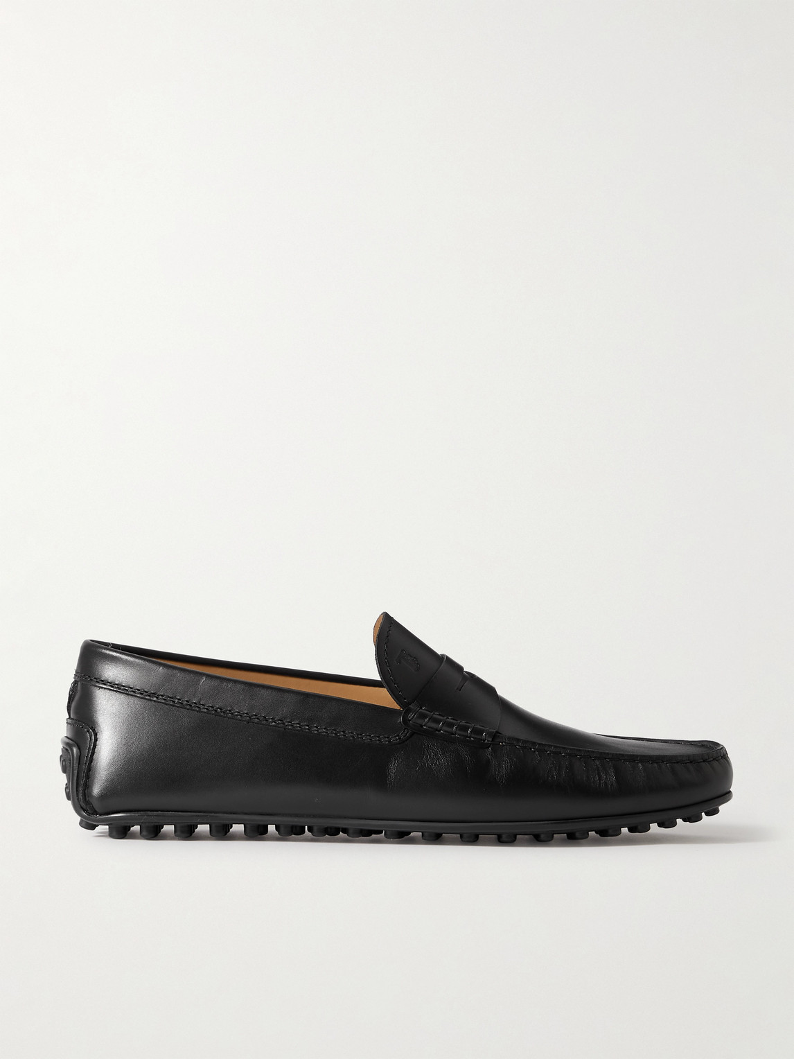 Tod's City Gommino Logo-Debossed Leather Driving Shoes - Men