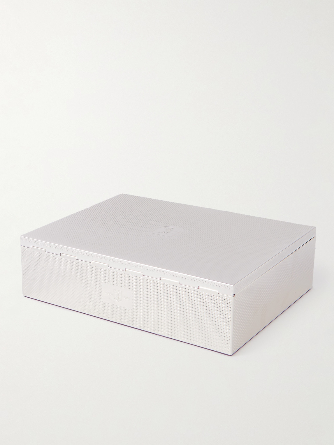  Wolf - Silver-plated Watch And Jewellery Box - Men - White 