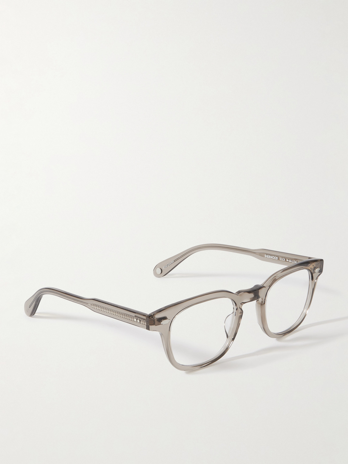 Shop Garrett Leight California Optical Sherwood Square-frame Acetate Optical Lenses In Neutrals