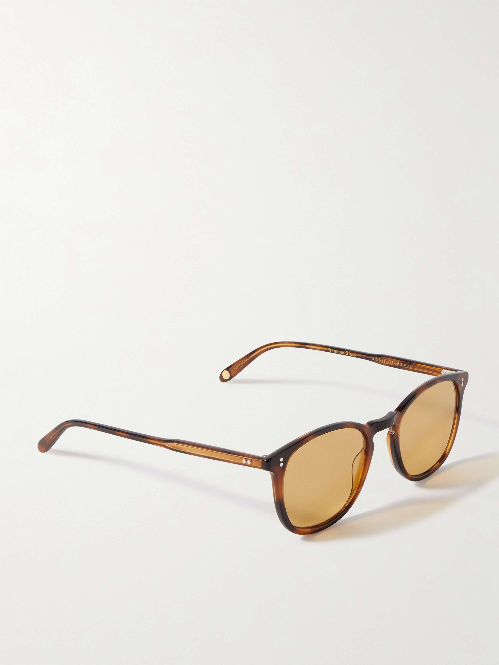GARRETT LEIGHT CALIFORNIA OPTICAL Kinney Round-Frame Acetate Sunglasses