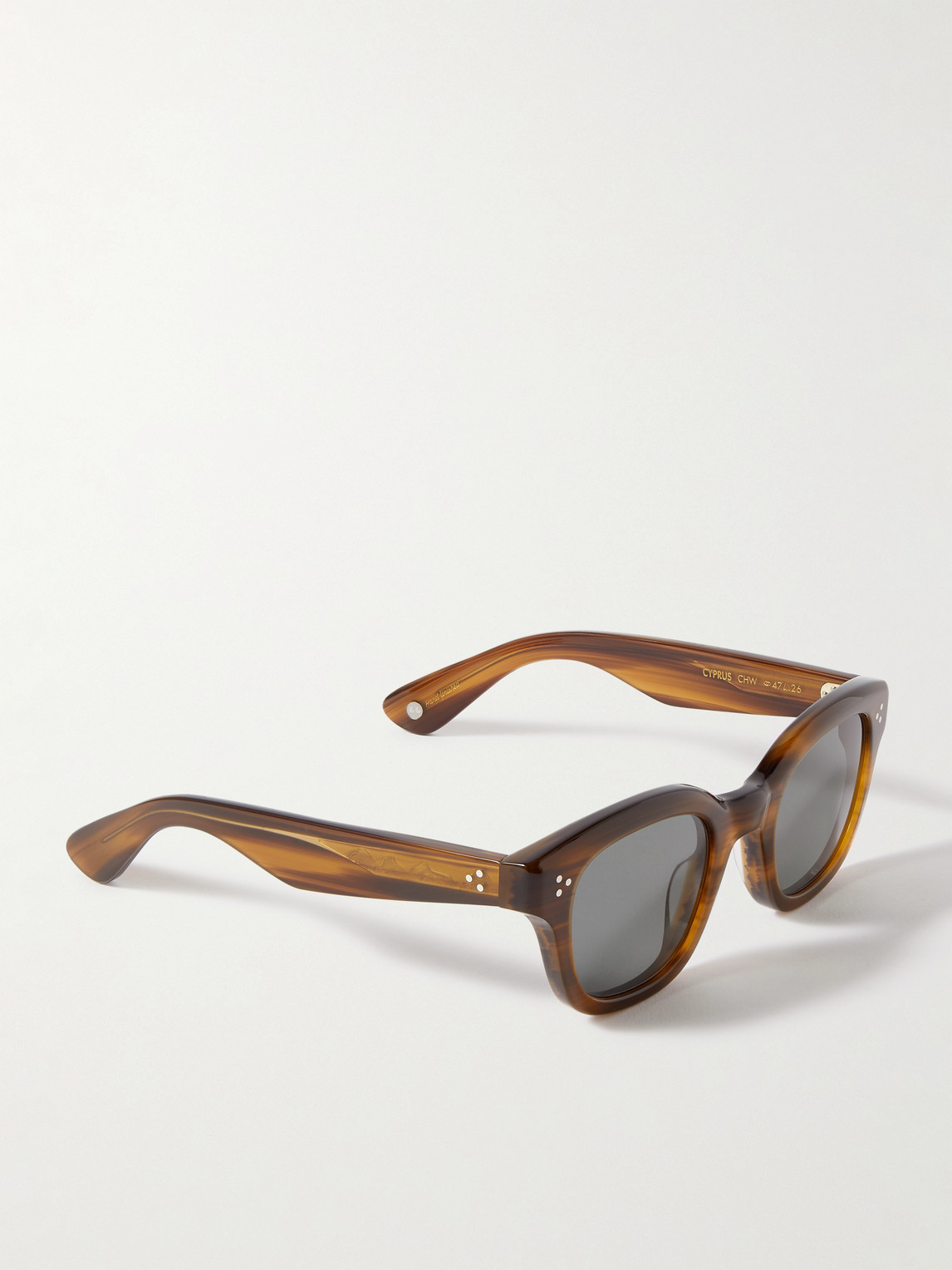 Shop Garrett Leight California Optical Cyprus Square-frame Acetate Sunglasses In Tortoiseshell