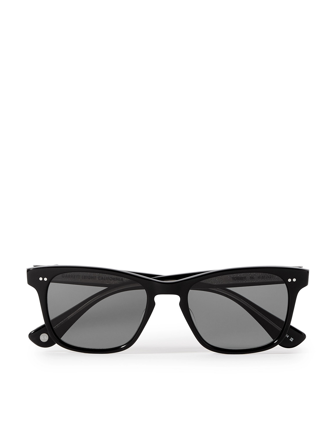 Garrett Leight California Optical Torrey Square-frame Acetate Sunglasses In Black