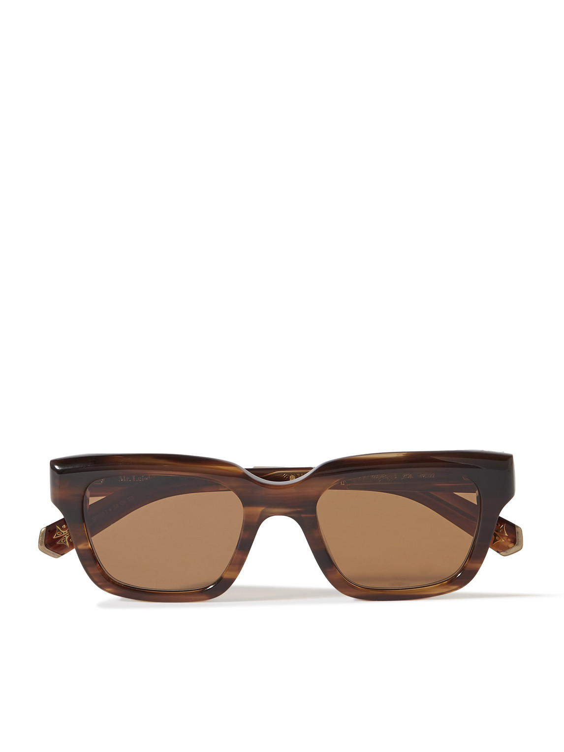 Mr Leight Maven Square-frame Tortoiseshell Acetate Sunglasses