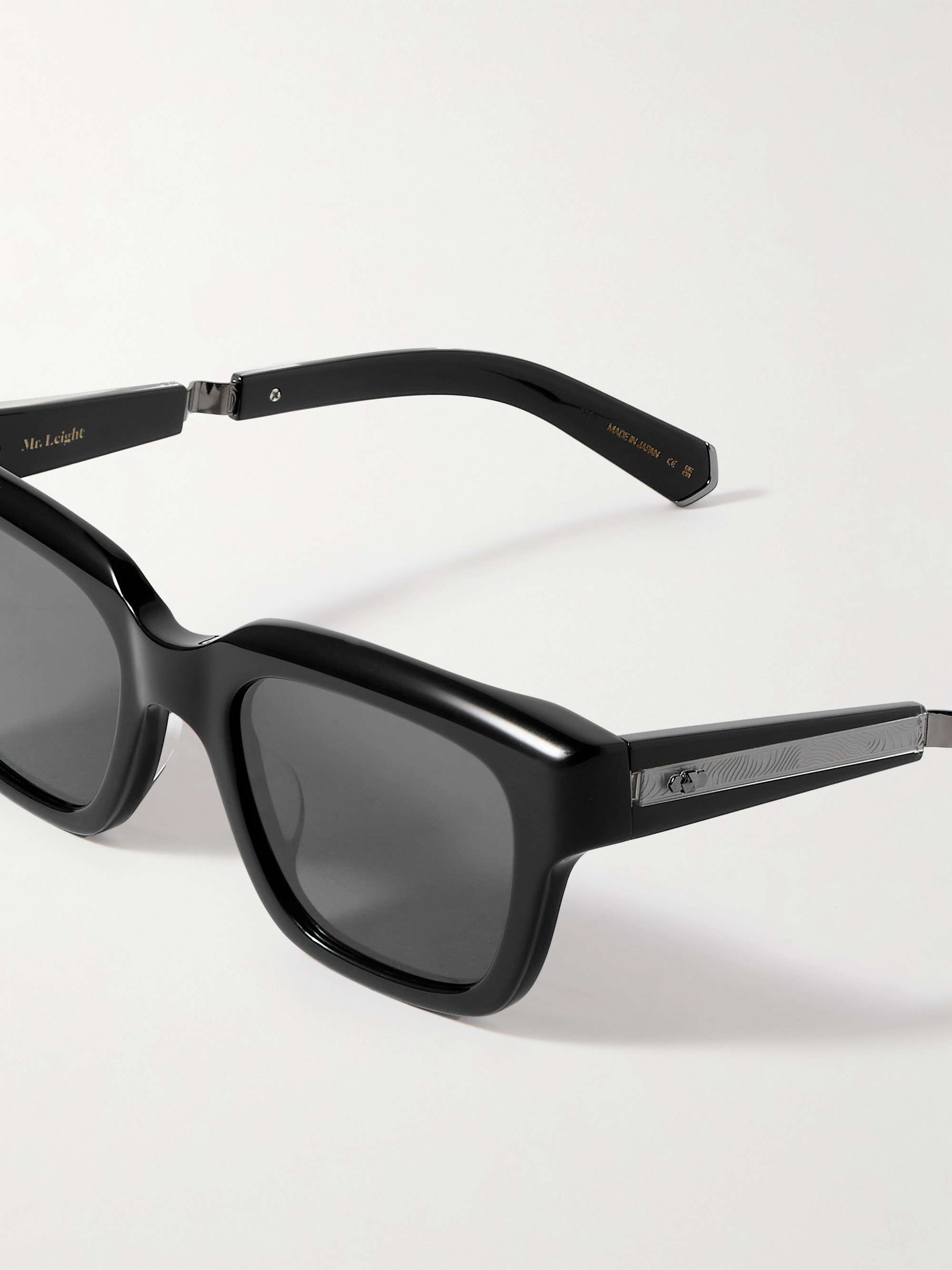 MR LEIGHT Maven Square-Frame Acetate Sunglasses for Men | MR PORTER 