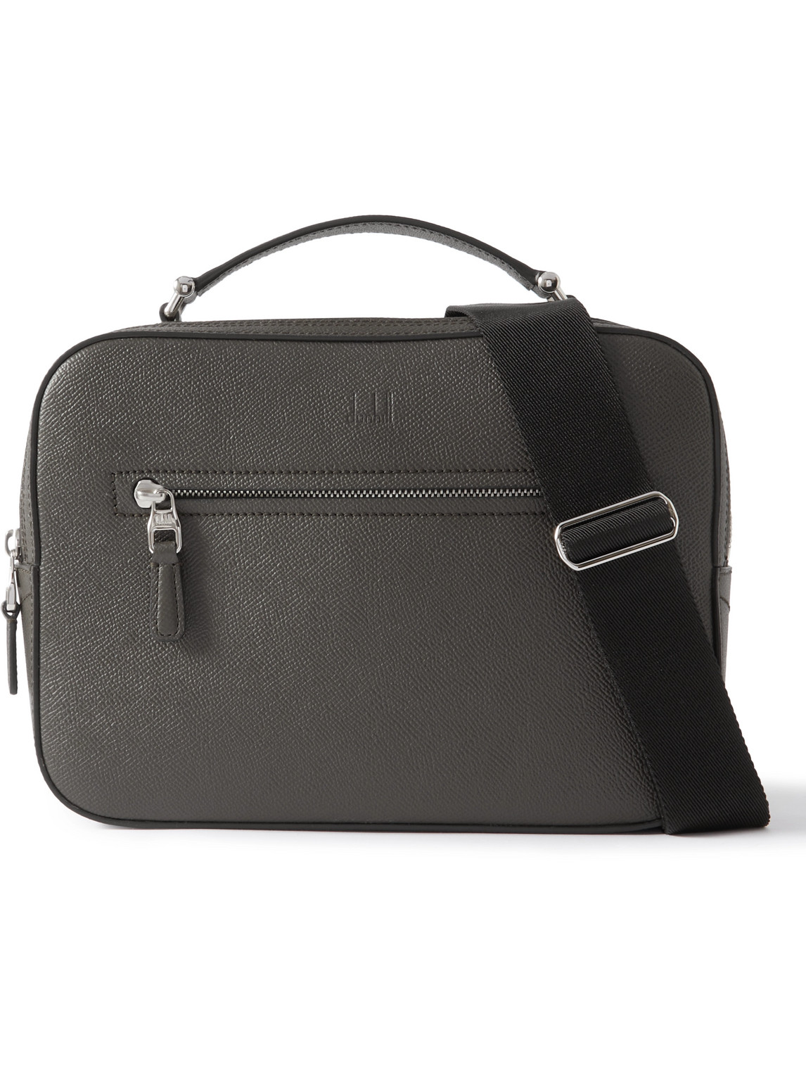 Dunhill Cadogan Top Handle Bag In Gray