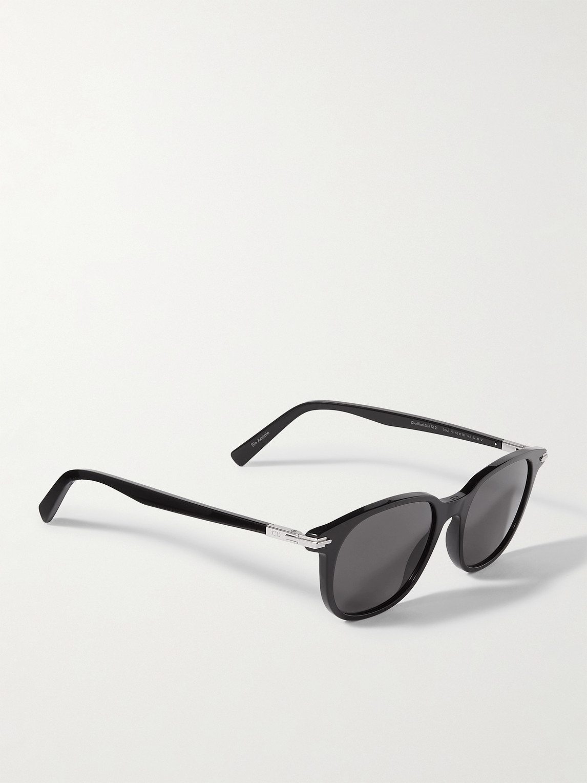 Shop Dior Blacksuit S12i D-frame Acetate Sunglasses In Black