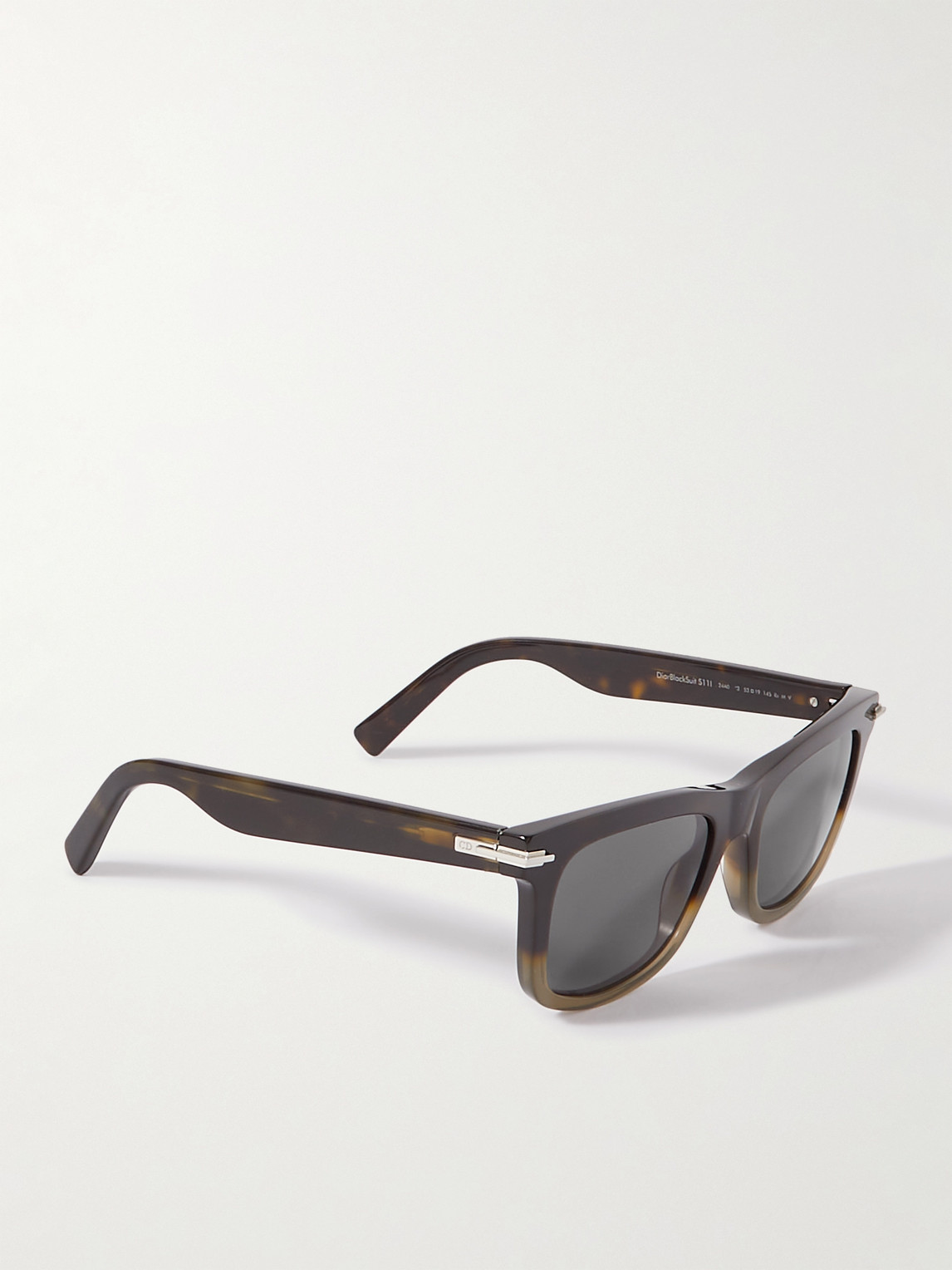 Dior Blacksuit S11i D-frame Acetate Sunglasses In Brown