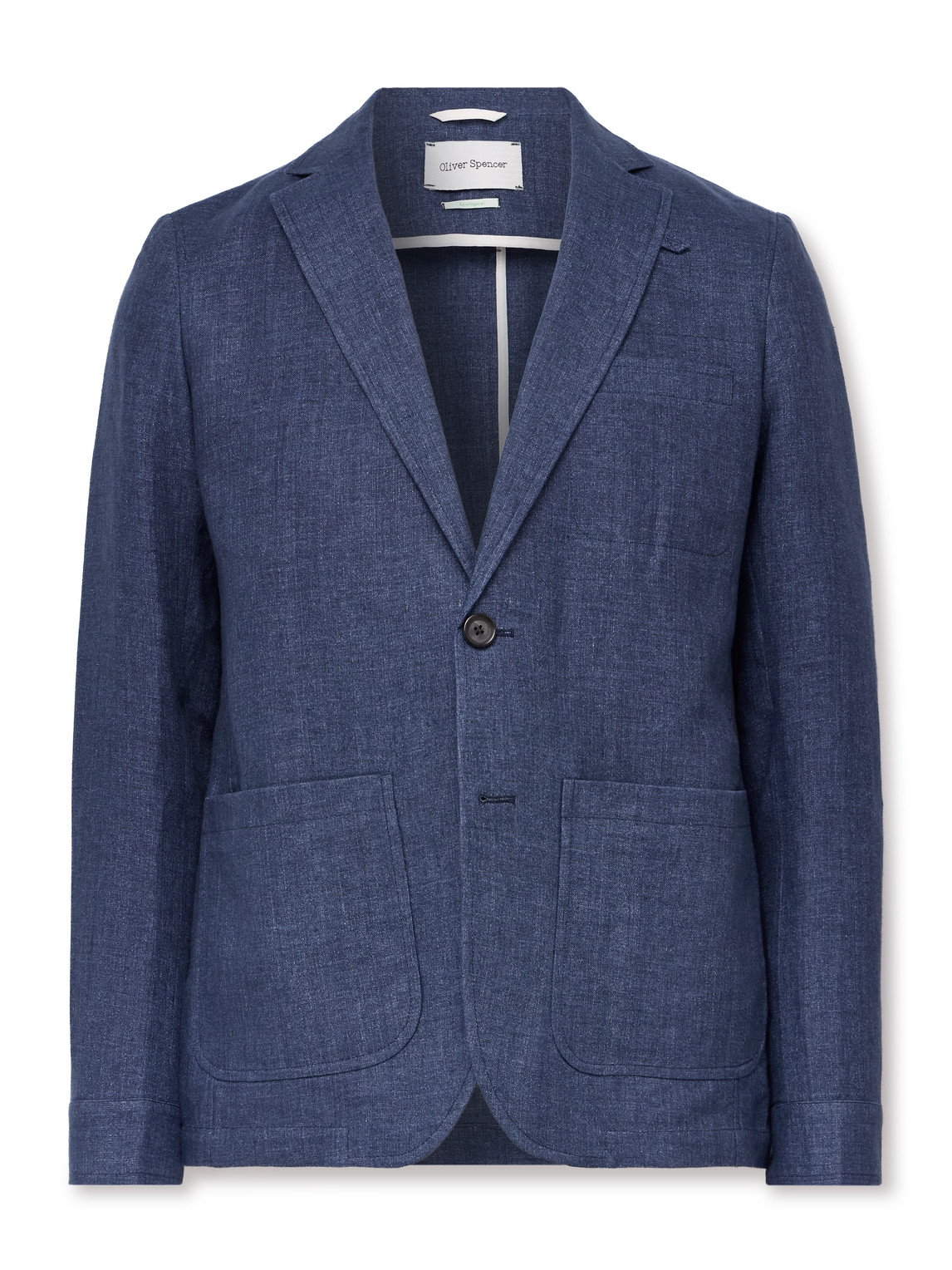 Theobald Slim-Fit Unstructured Linen Blazer