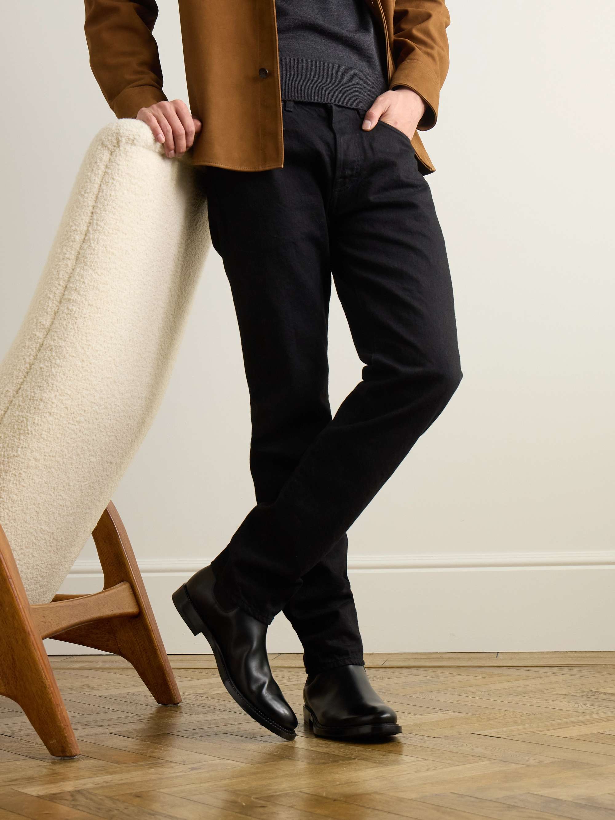 tod's chelsea boots mens