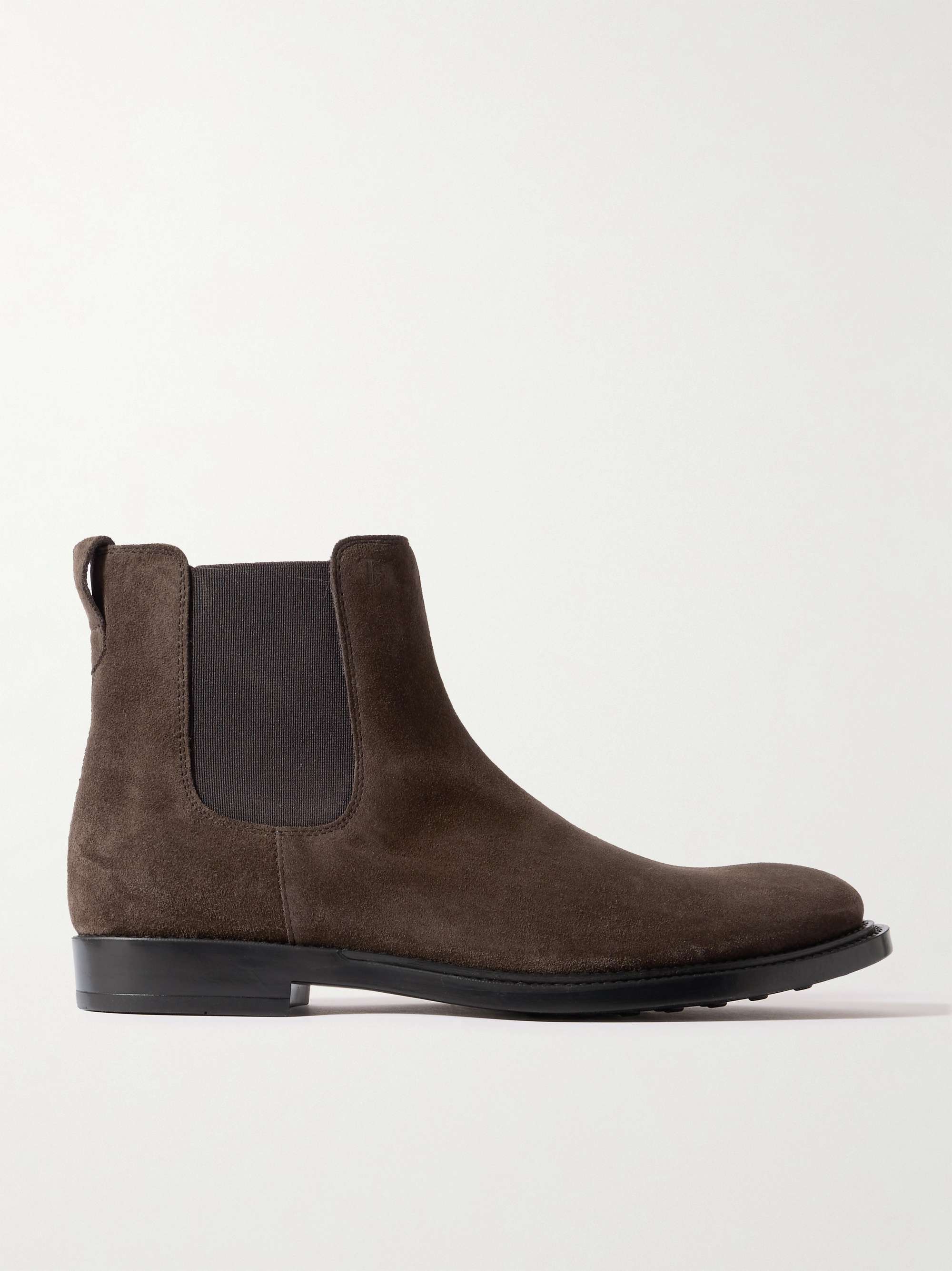 TOD S Suede Chelsea Boots for Men MR PORTER