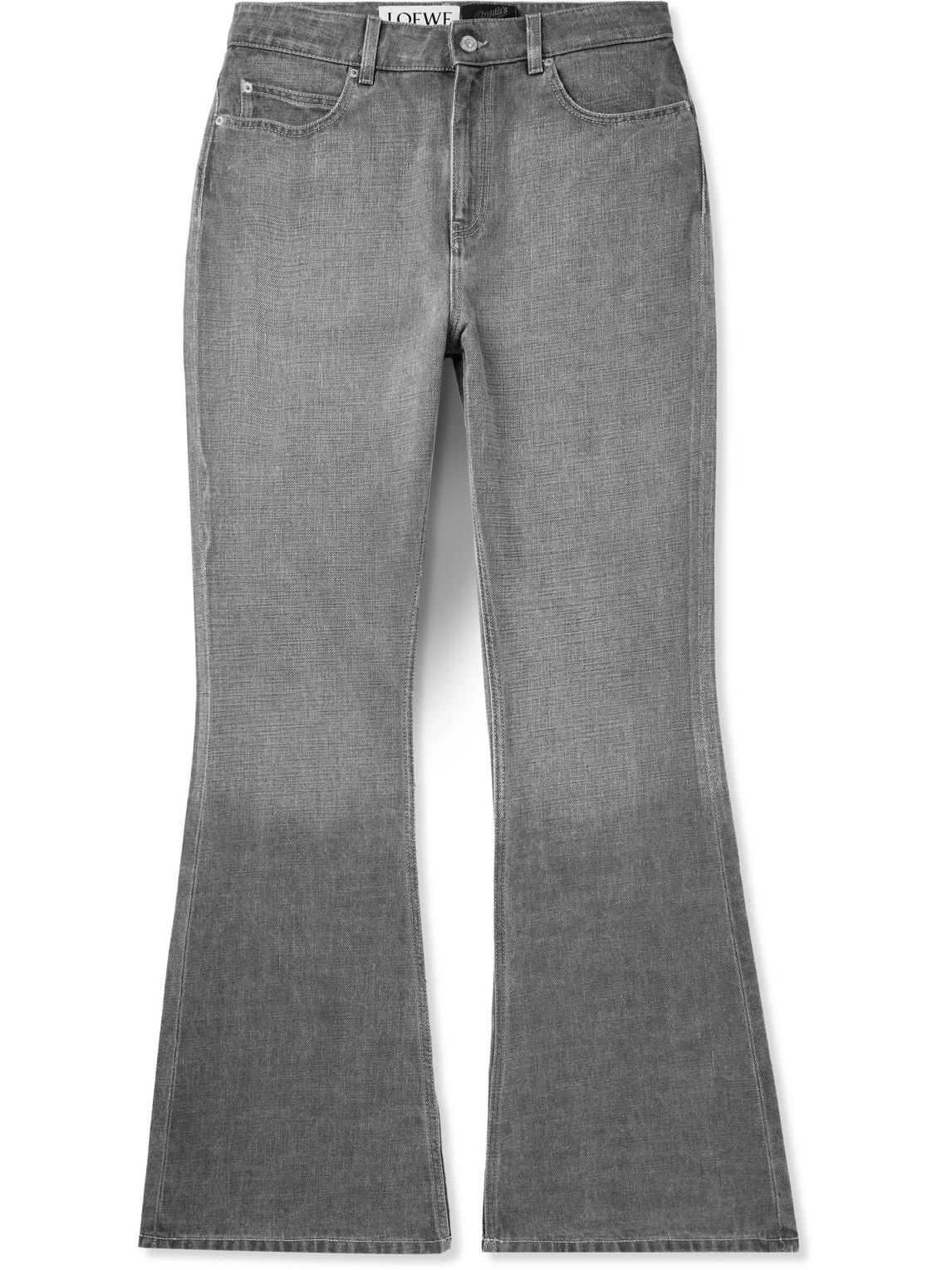 Loewe Paula's Ibiza Bootcut Jeans In Grey
