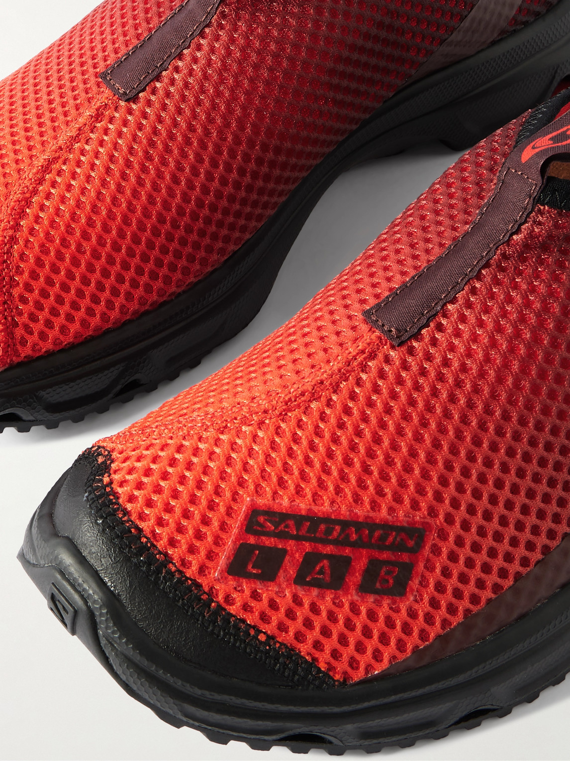 Shop Salomon Rx Moc 3.0 Mesh Slip-on Sneakers In Red
