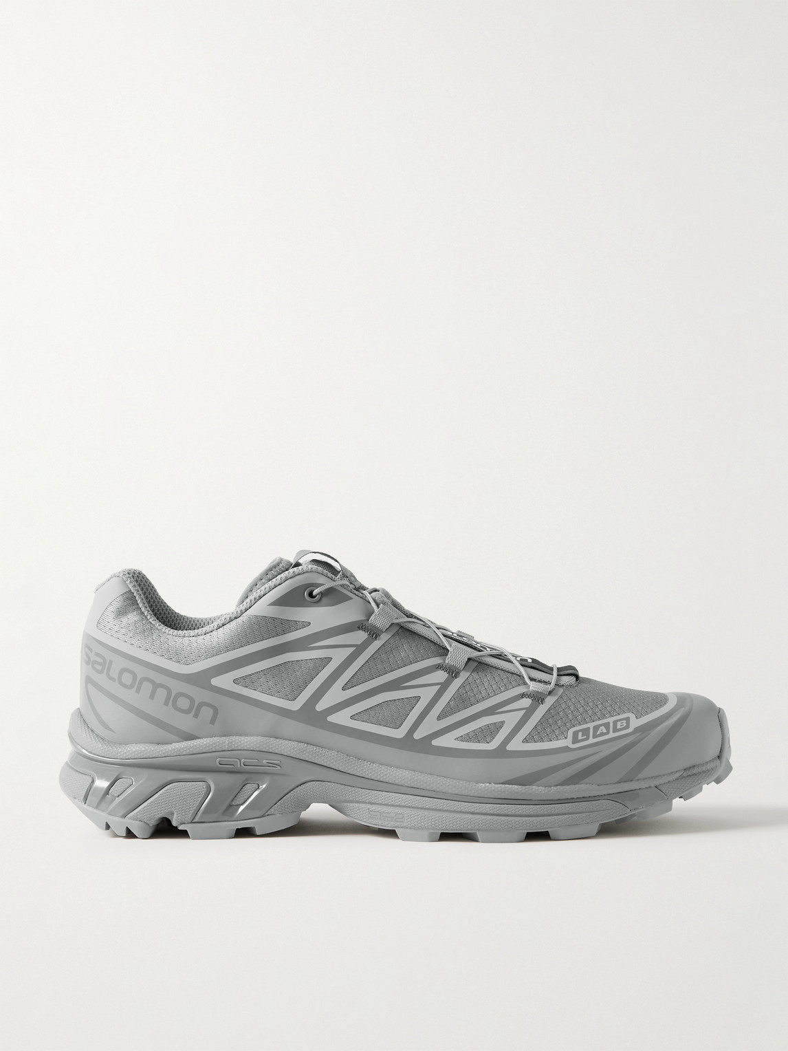 XT-6 Rubber-Trimmed Mesh Sneakers