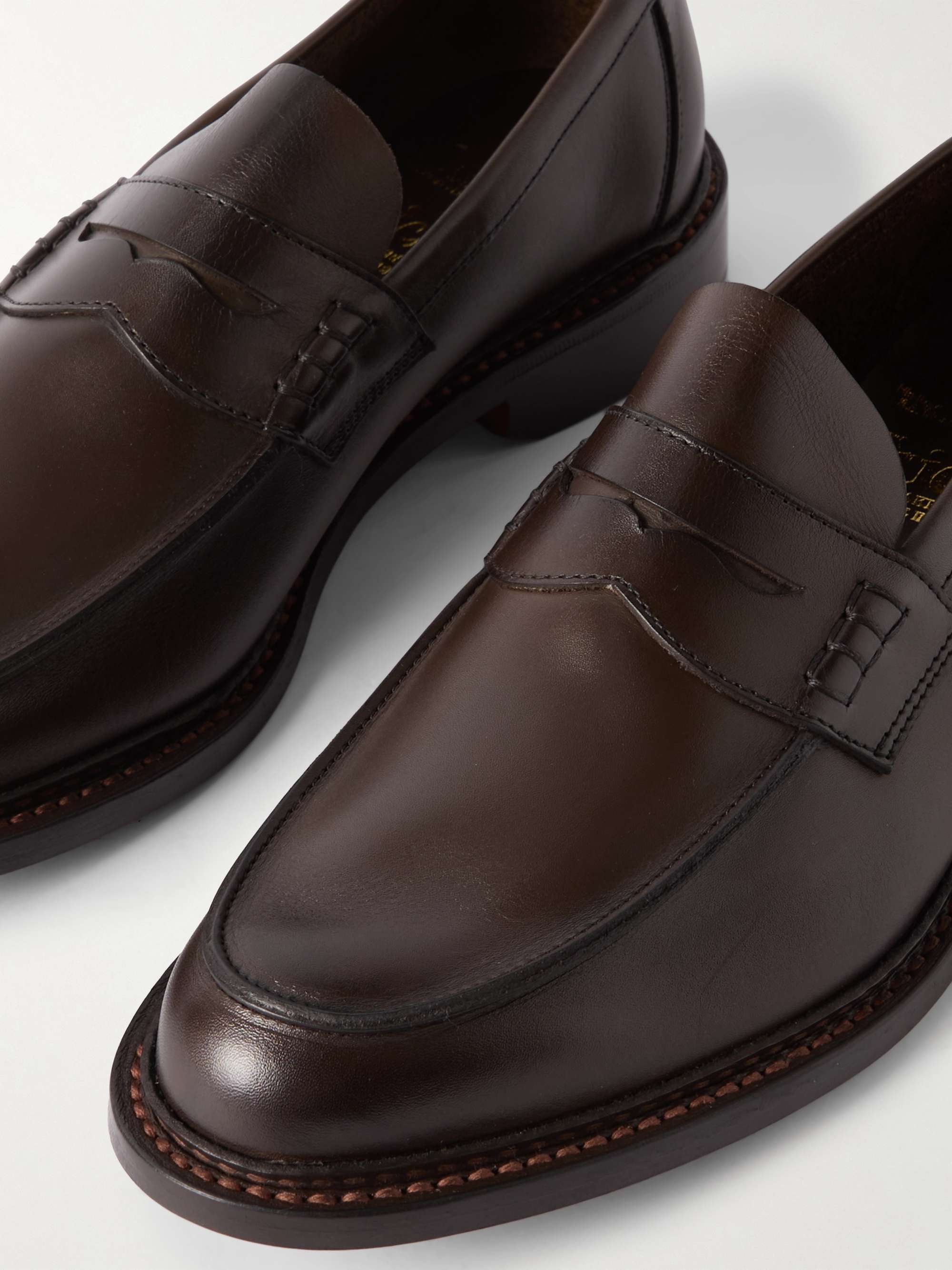 TRICKER S Sonny Leather Penny Loafers for Men MR PORTER