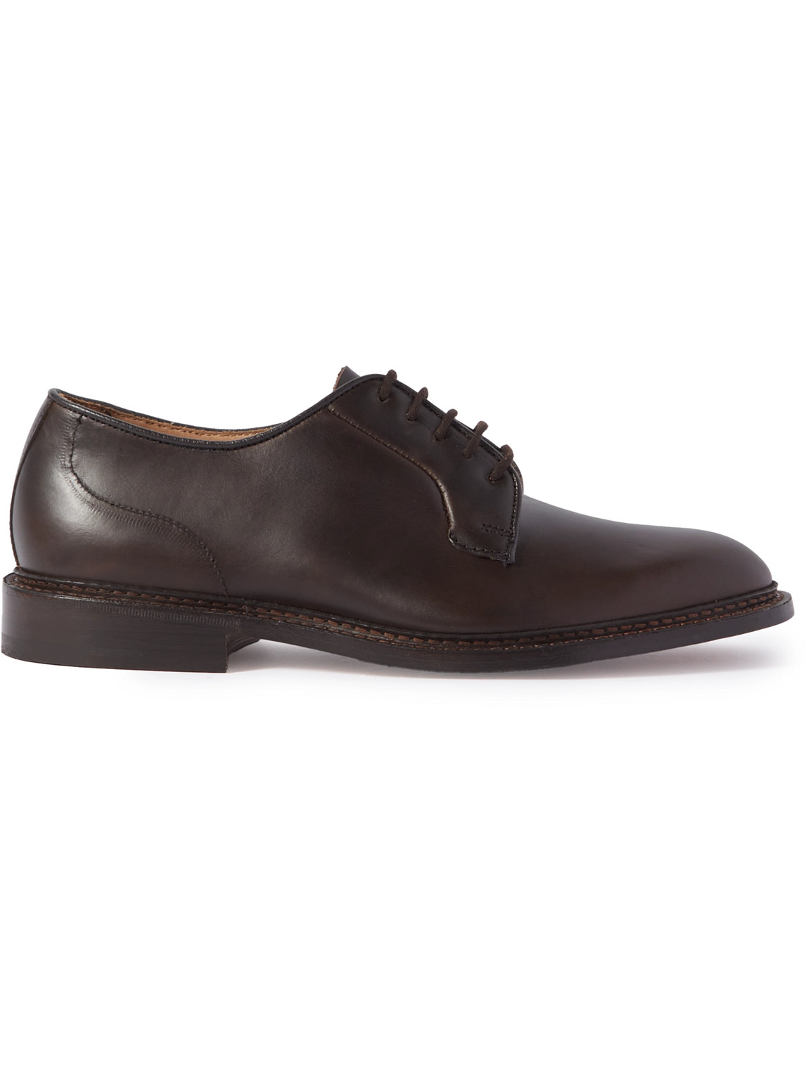 TRICKER'S - Robert Leather Derby Shoes - Men - Brown - UK 7.5