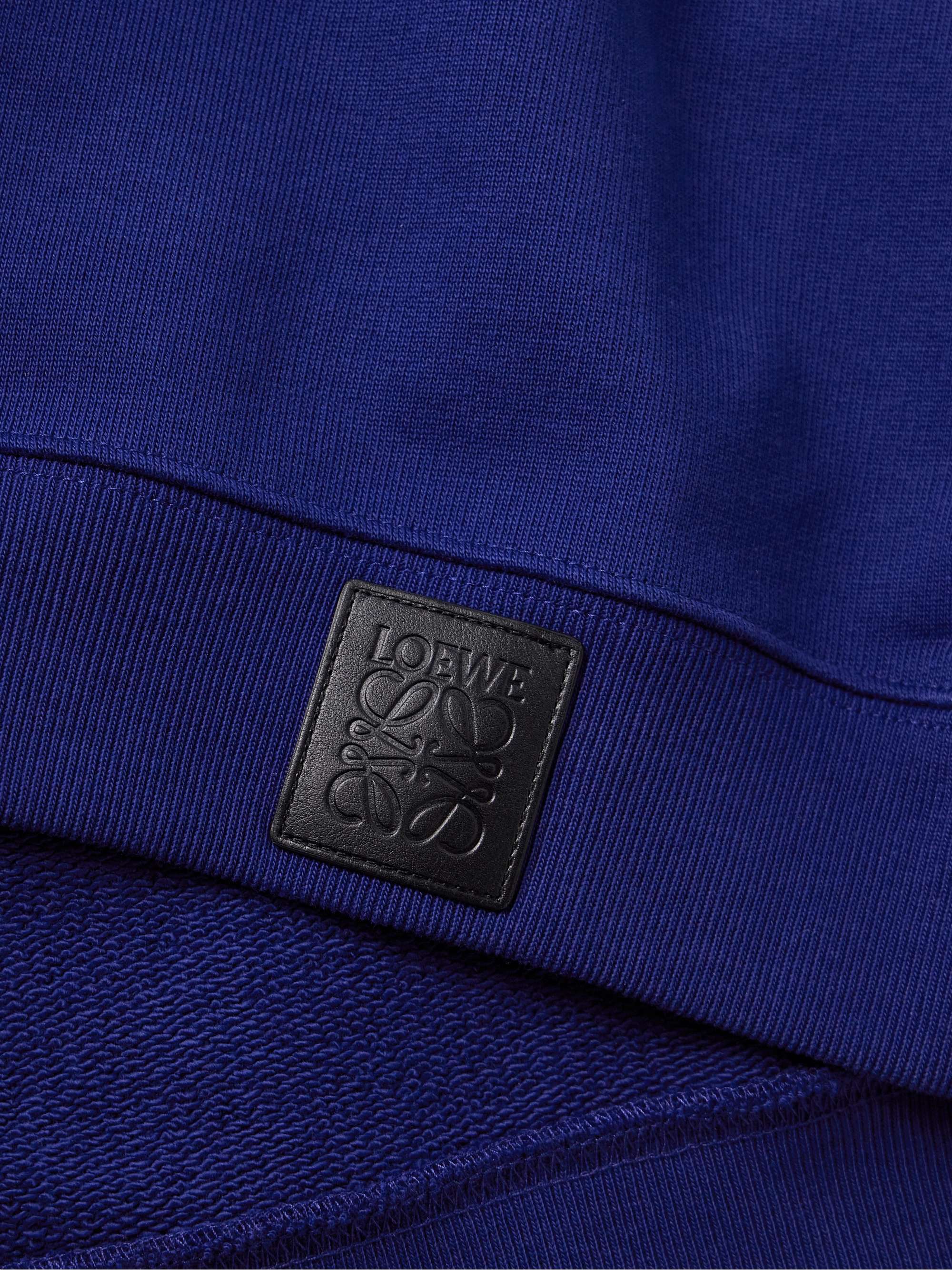 LOEWE Puzzle Cotton-Jersey Hoodie