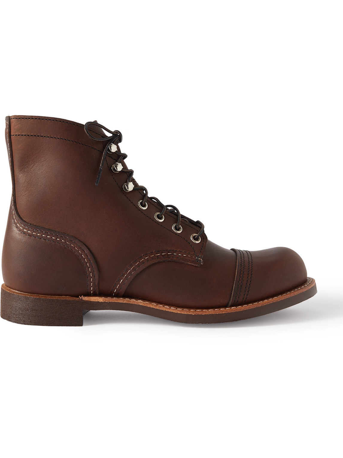 Red Wing Shoes 8085 Iron Ranger Leather Boots In Brown