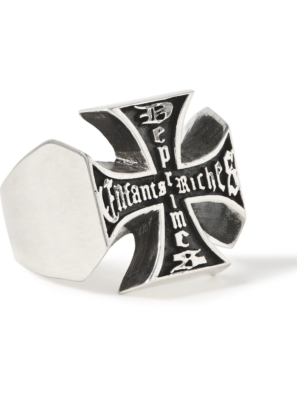 Cross Silver Ring