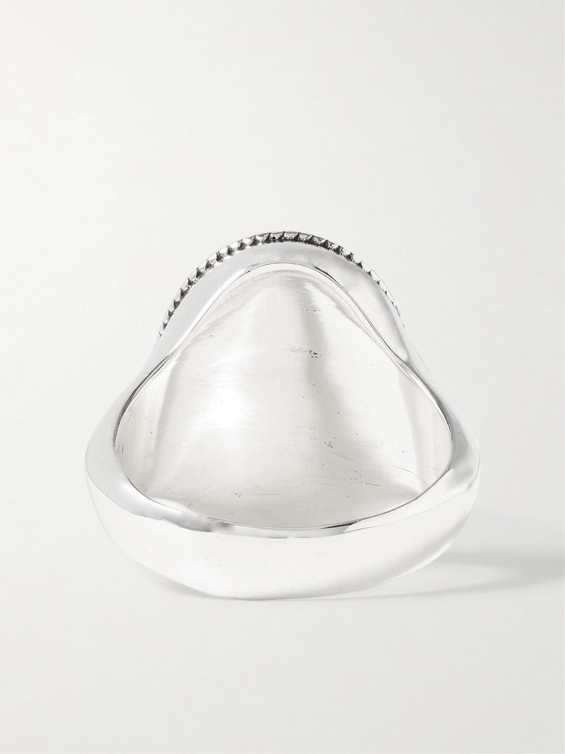 Enfants Riches Deprimes Pin Up Girl Cameo Ring In Silver