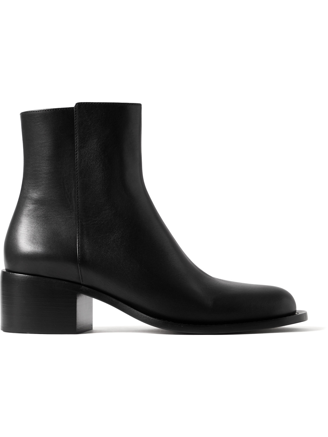 Enfants Riches Deprimes Black Night Version Square Toe Franky Boots In Black