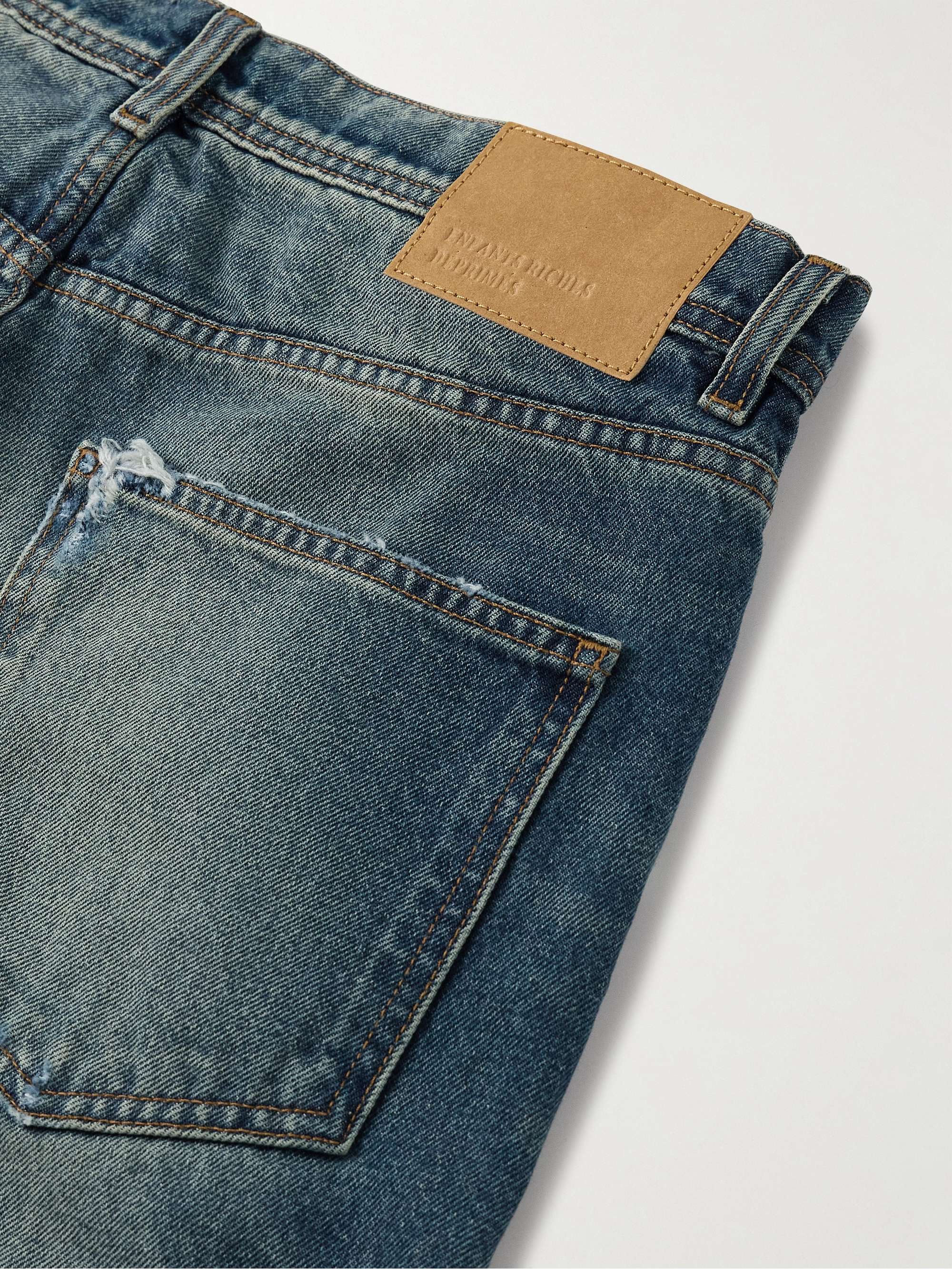 ENFANTS RICHES DÉPRIMÉS Straight-Leg Distressed Jeans for ENFANTS RICHES DÉPRIMÉS Straight-Leg Distressed Jeans for