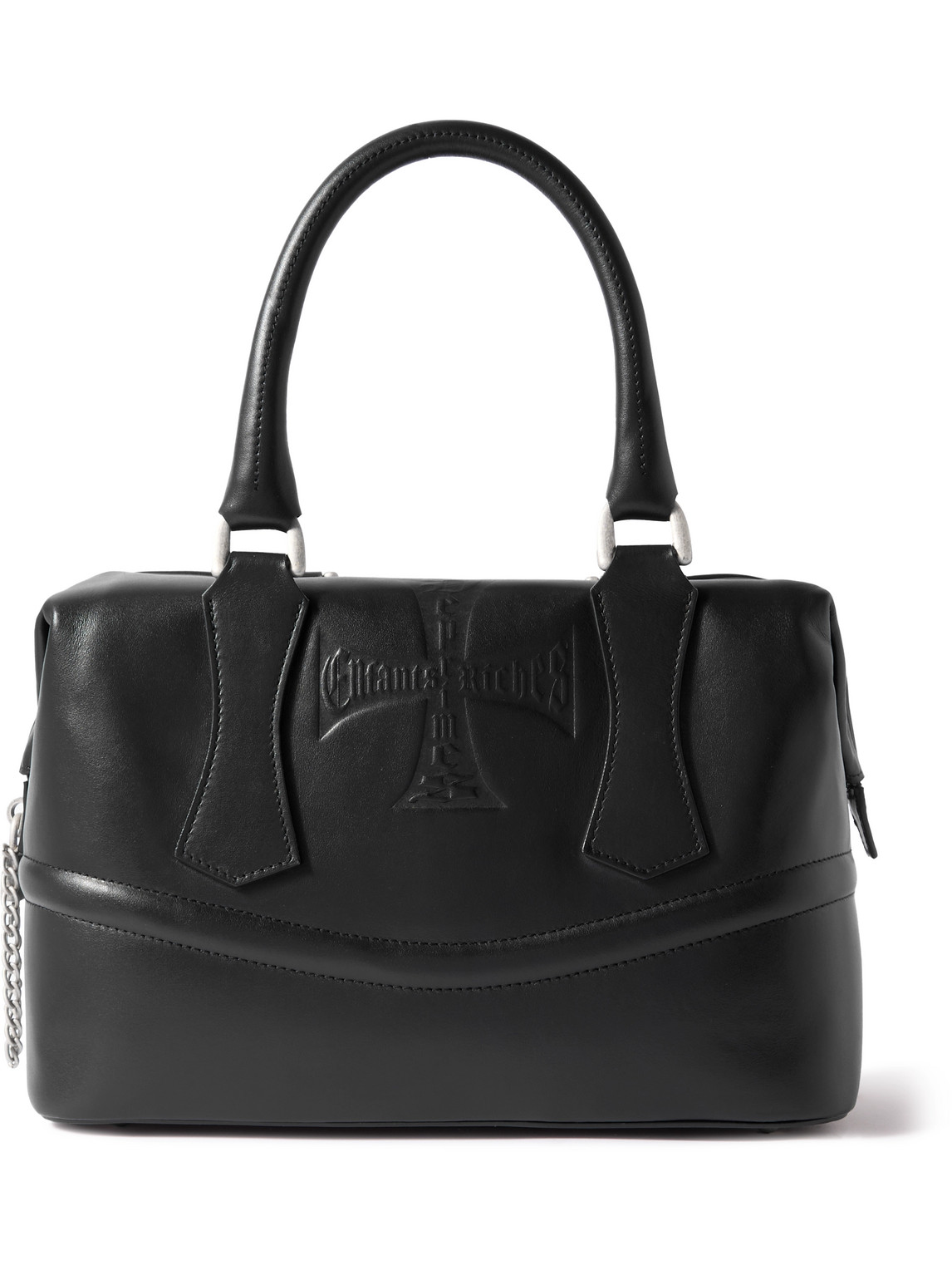 Enfants Riches Deprimes Logo-embossed Leather Tote Bag In Black