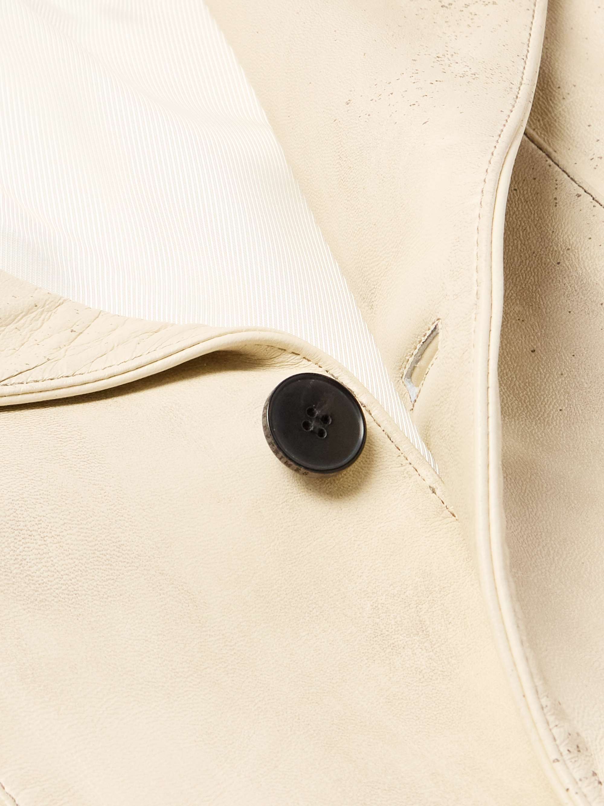 ENFANTS RICHES DÉPRIMÉS Go To Dallas PaintSplattered Leather Jacket