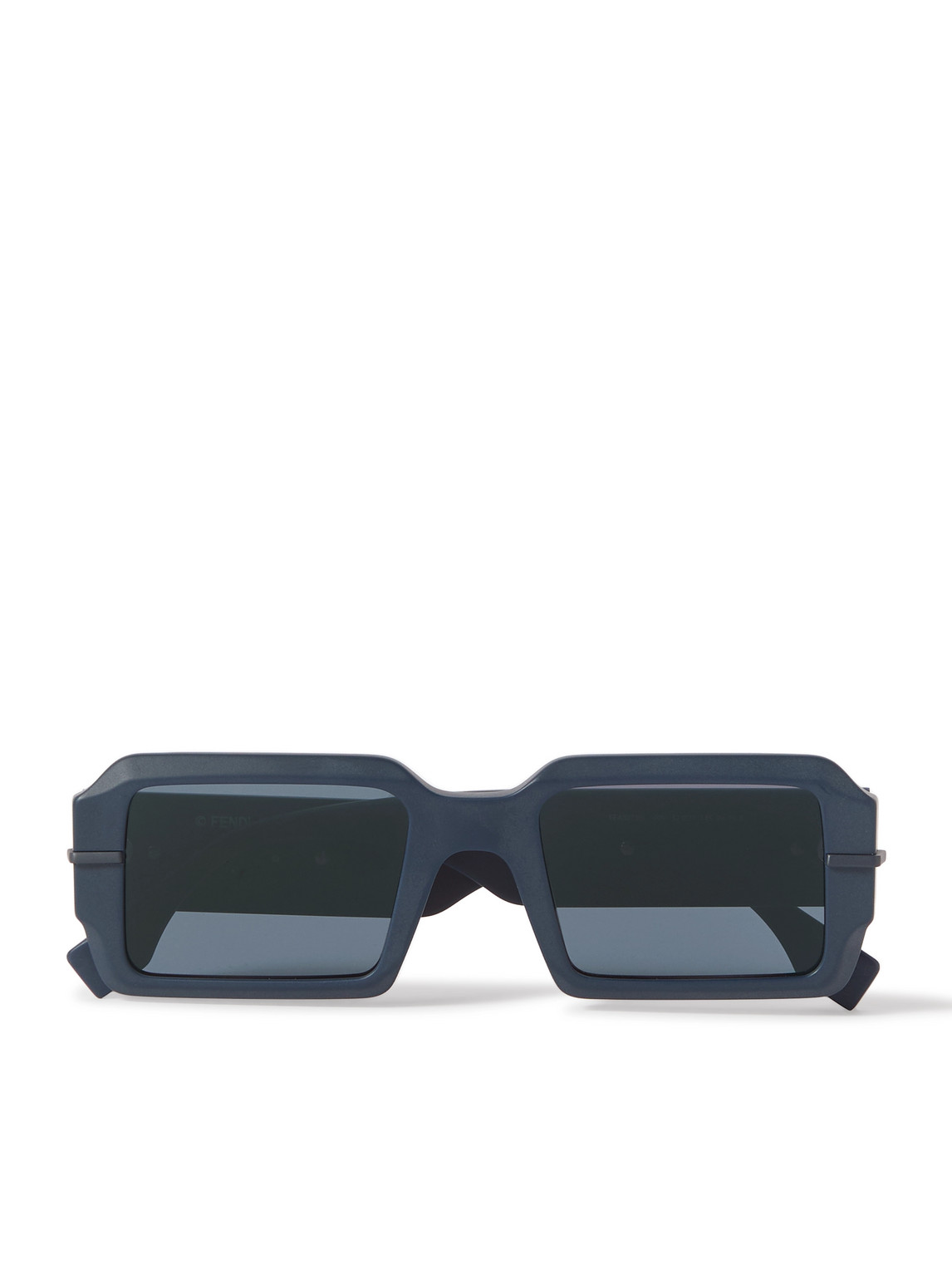 Fendi Graphy Square-frame Acetate Sunglasses In Blue