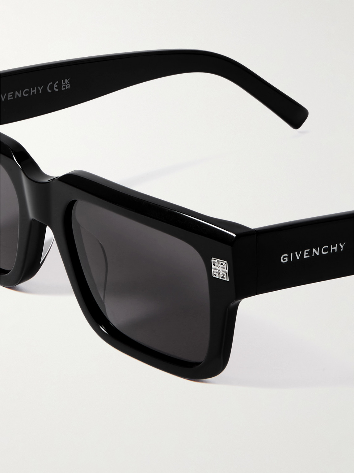 Shop Givenchy Gv Day Square-frame Acetate Sunglasses In Black