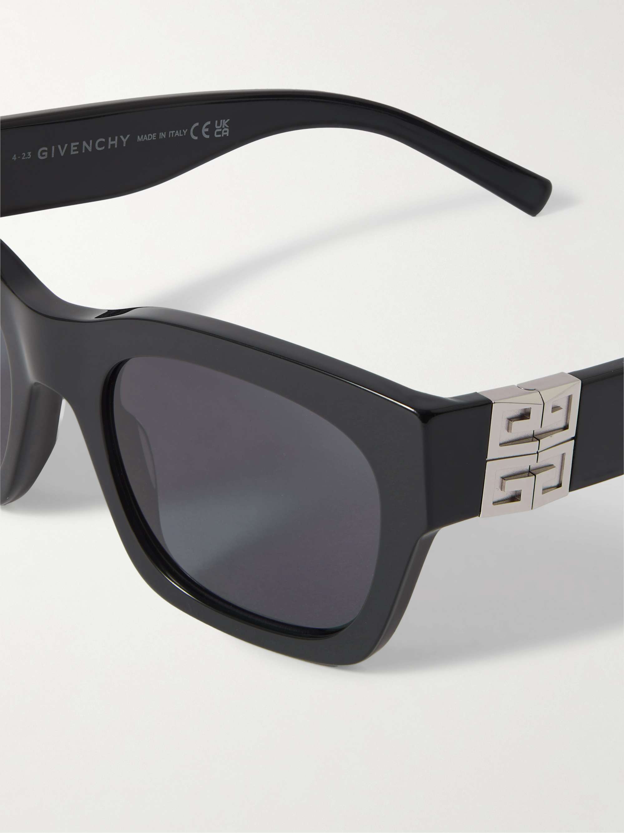 GIVENCHY EYEWEAR 4G D-Frame Acetate Sunglasses for Men | MR PORTER