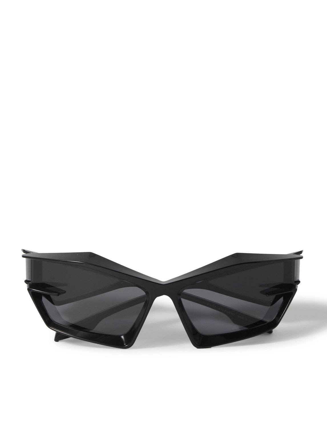 Givenchy Gv Cut Acetate Sunglasses In Black