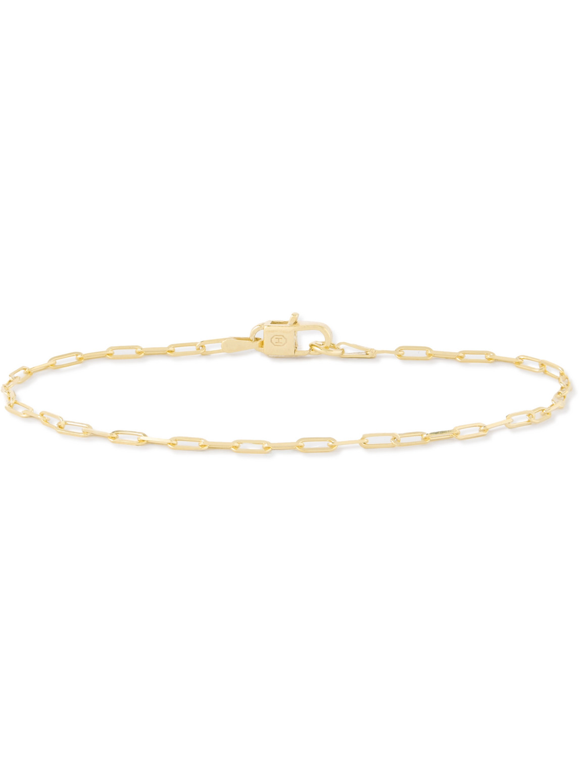Hatton Labs Paperclip Gold-plated Silver Chain Bracelet