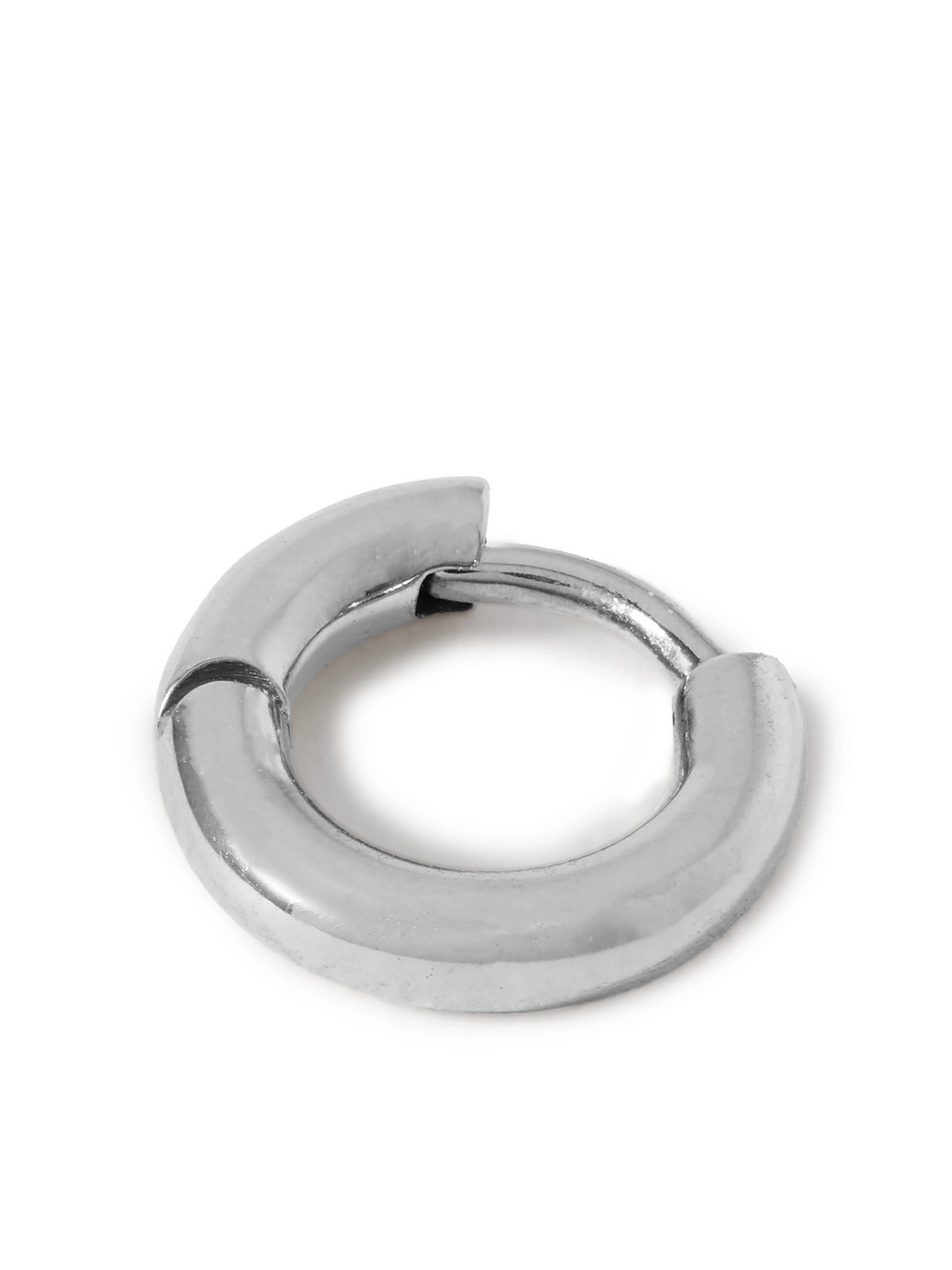 Le Gramme 0.4g Recycled Sterling Silver Single Hoop Earring