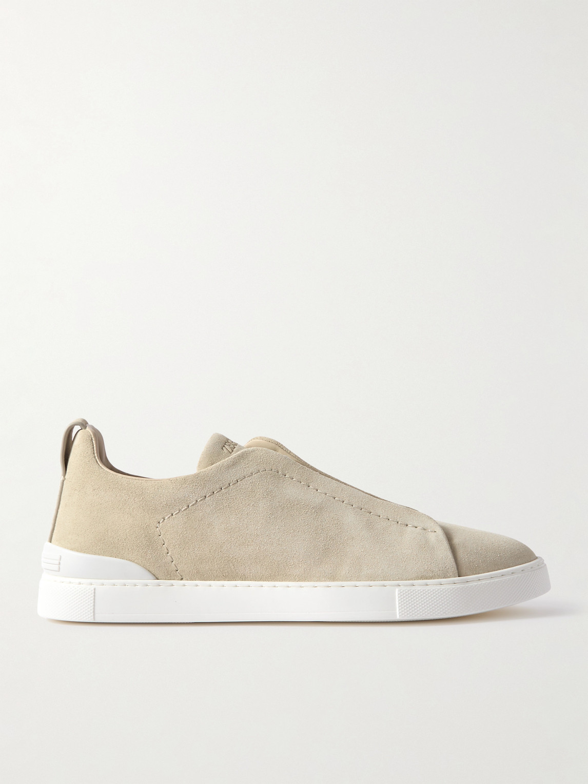 Zegna Triple Stitch™ Suede Slip-On Sneakers - Men