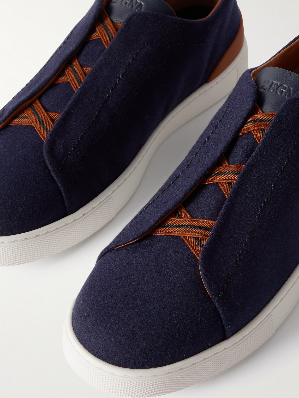Zegna Sneakers In Blue