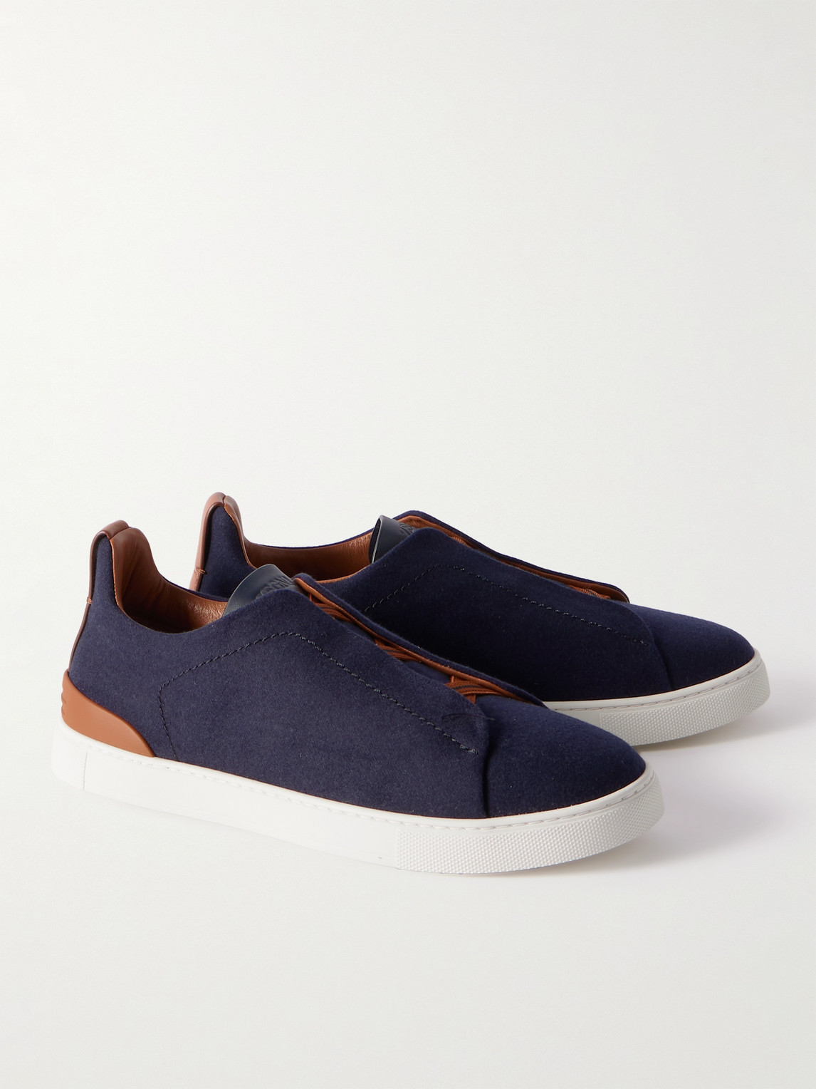 Zegna Sneakers In Blue