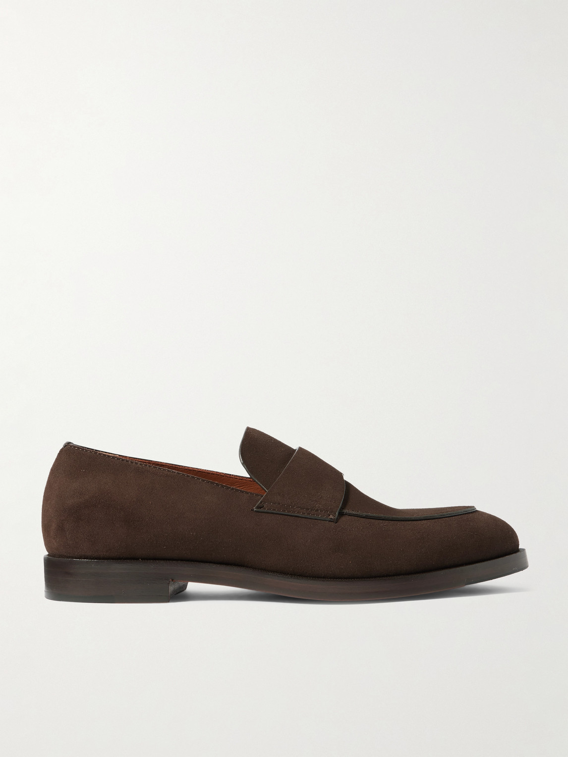 Zegna Torino Suede Loafers - Men