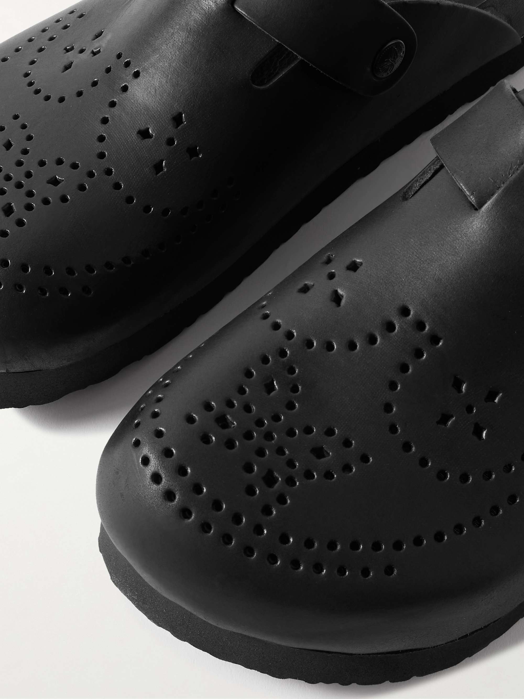 NEEDLES Perforated Leather Clogs for Men MR PORTER