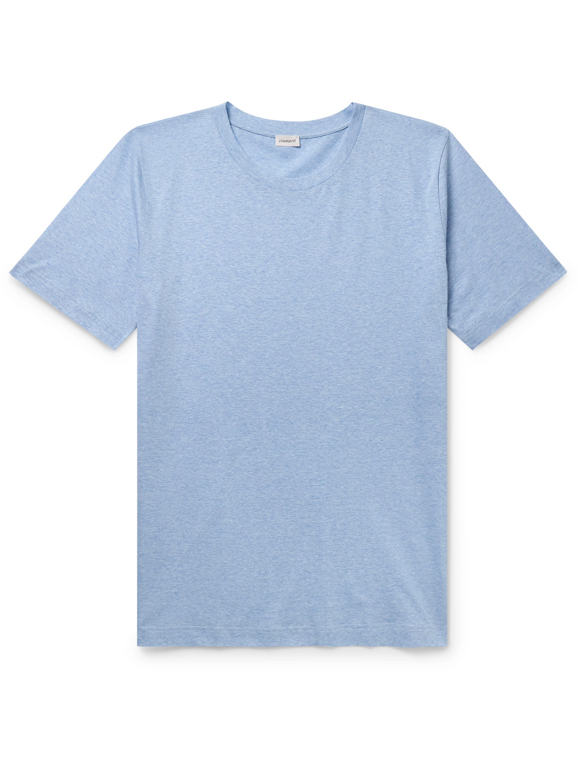 Filo di Scozia Cotton and Linen-Blend T-Shirt